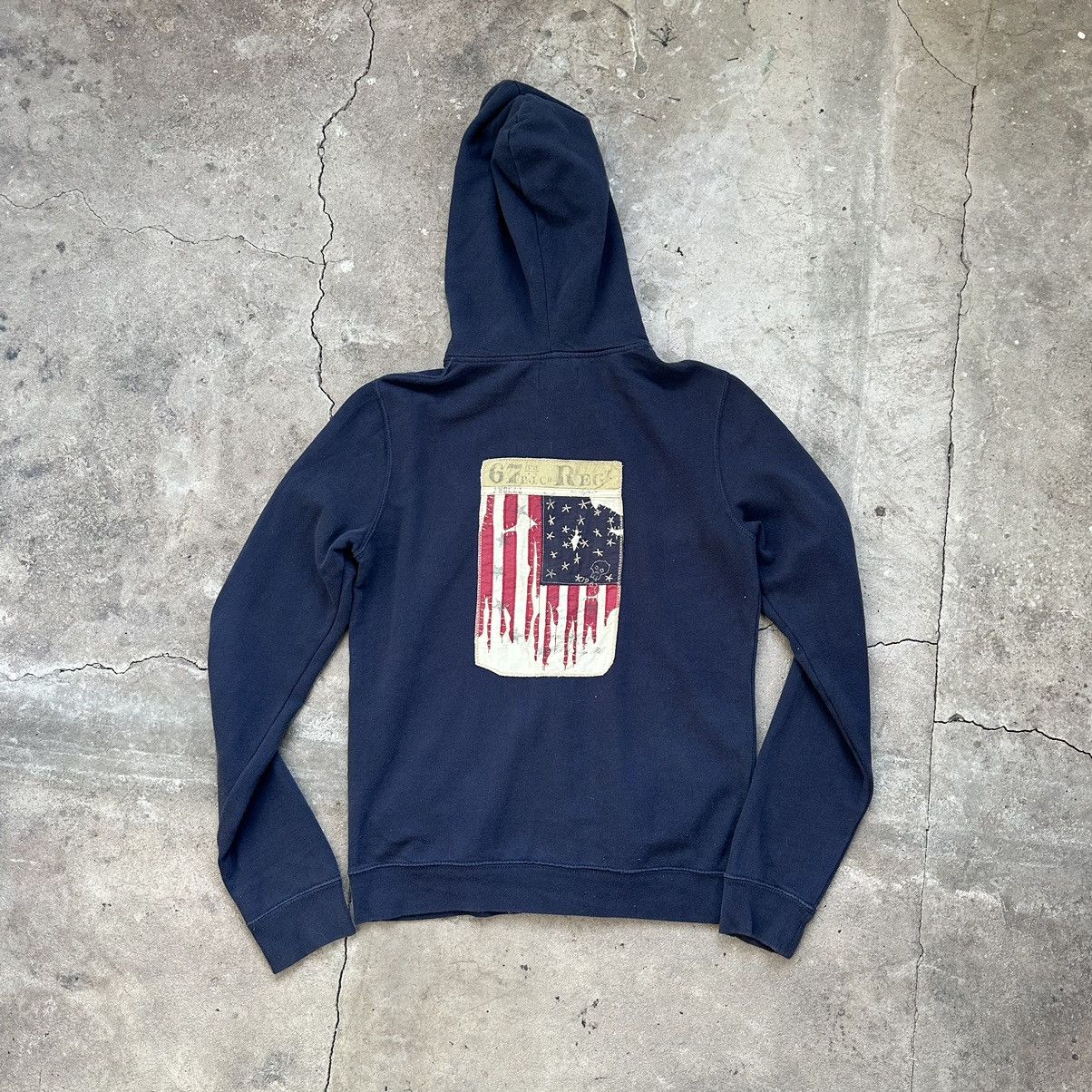 Polo Ralph Lauren Polo jeans co Ralph Lauren American flag hoodie pullover Size US M / EU 48-50 / 2 - 1 Thumbnail