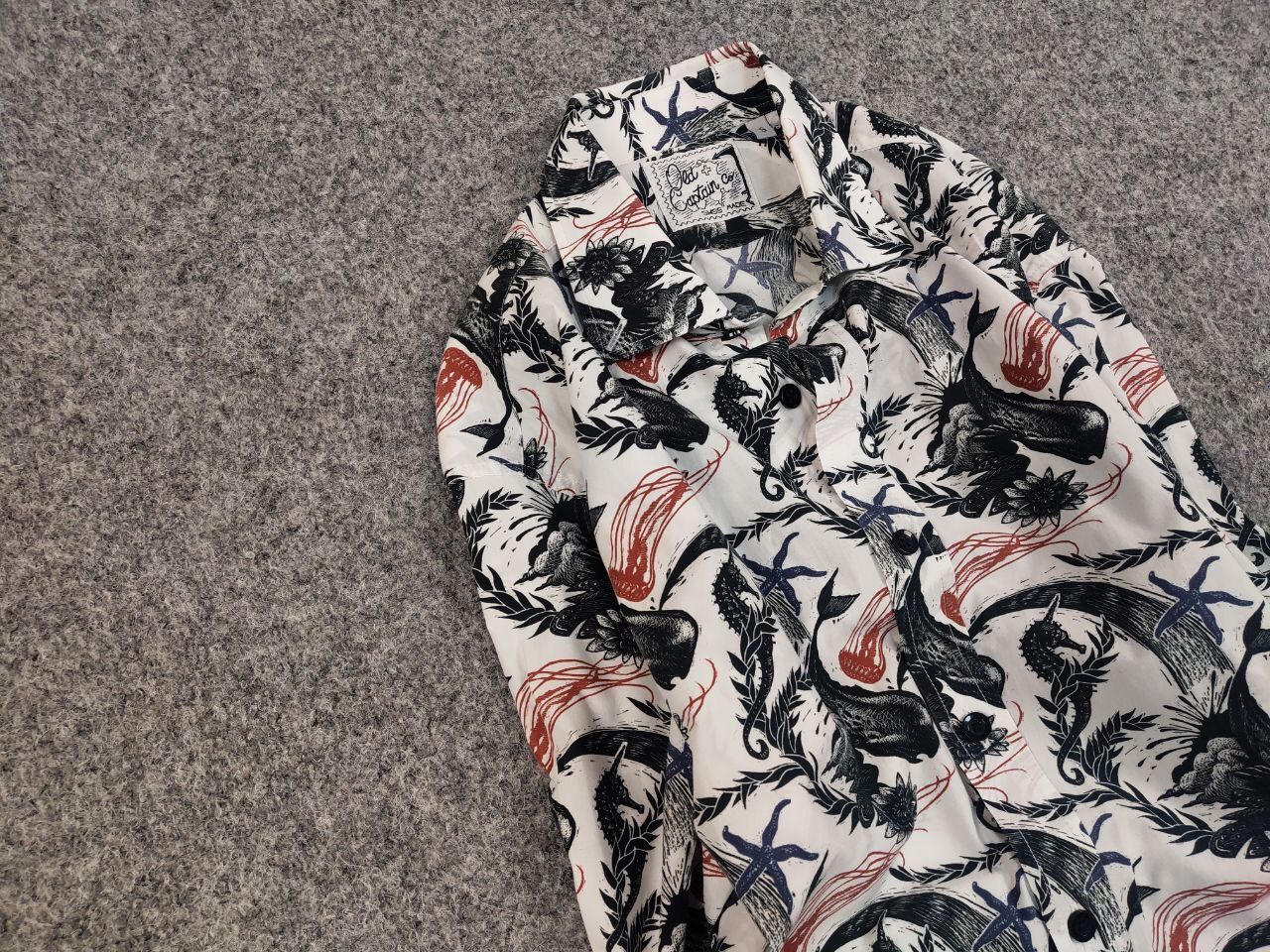 Other Old Captain Co. Design Casual Pattern Button up Shirt Size US S / EU 44-46 / 1 - 7 Thumbnail