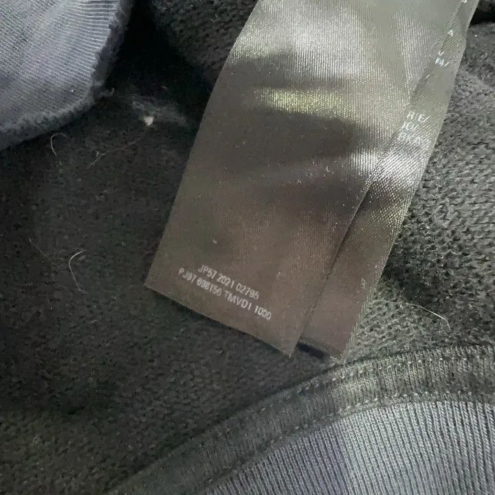Balenciaga Balenciaga Black Printed Oversized Hoodie 0079-2507 Size US L / EU 52-54 / 3 - 3 Thumbnail