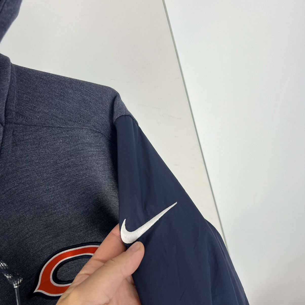 Nike Vintage Nike NFL Swoosh Zip Up Hoodie Streetwear Style Size US S / EU 44-46 / 1 - 3 Thumbnail