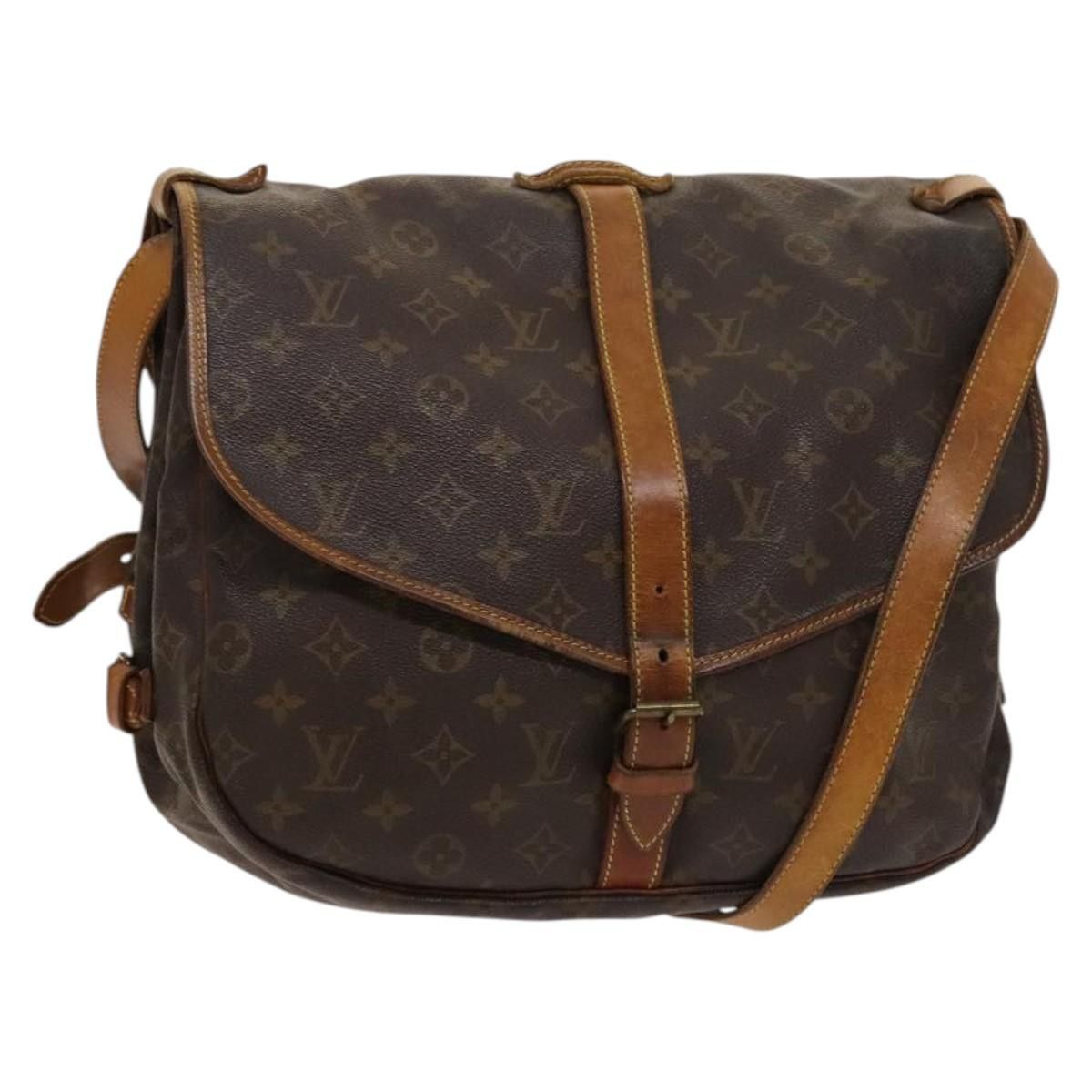 Louis Vuitton LOUIS VUITTON Monogram Saumur 35 Shoulder Bag M42254 Size ONE SIZE - 1 Thumbnail