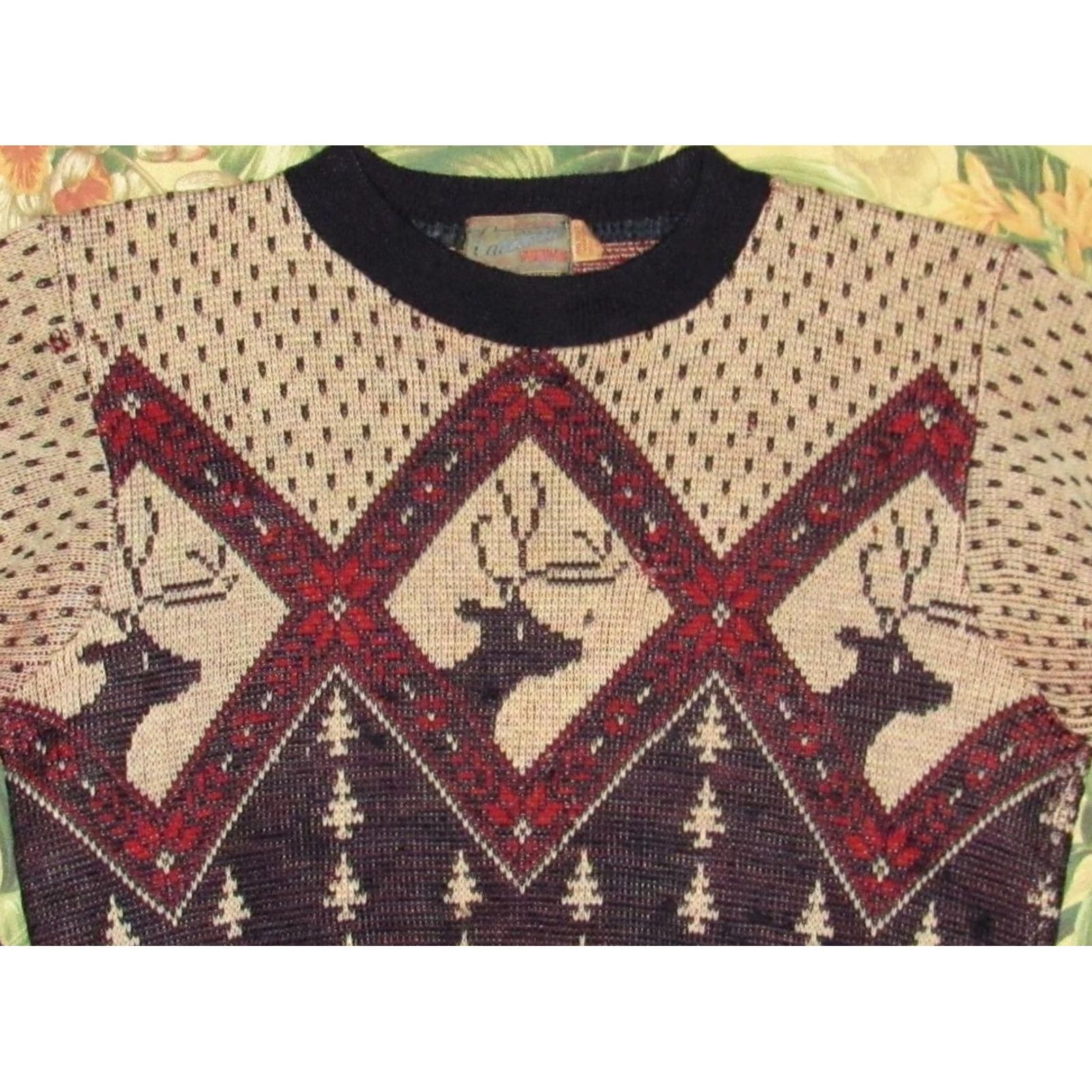 Catalina Vtg Catalina Sportswear Wool Ski Sweater Small Mens Size US S / EU 44-46 / 1 - 2 Thumbnail