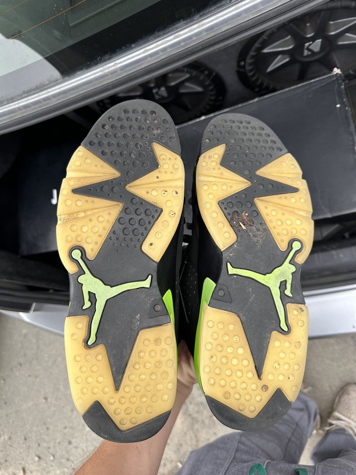 Jordan Brand Jordan 6 Retro Electric Green Size US 11.5 / EU 44-45 - 4 Thumbnail