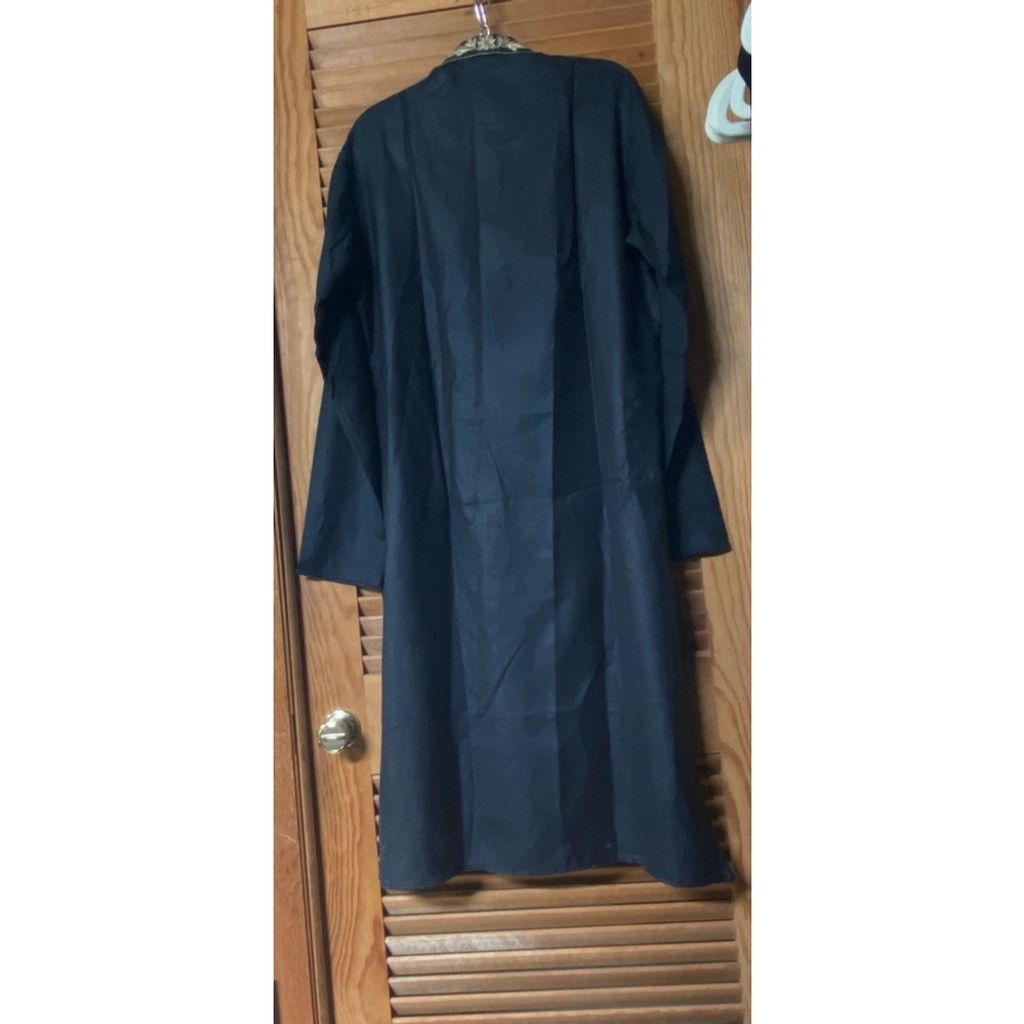 The Unbranded Brand Elegant Black Embroidered Kurta Gold size 40 Size US S / EU 44-46 / 1 - 5 Thumbnail