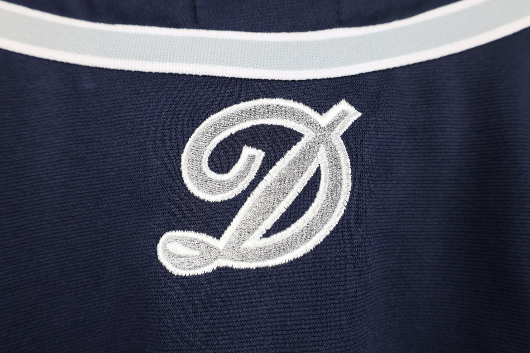 Vintage Deadstock Vintage 90s Y2K Tigers Baseball Jersey Navy Size US M / EU 48-50 / 2 - 15 Thumbnail