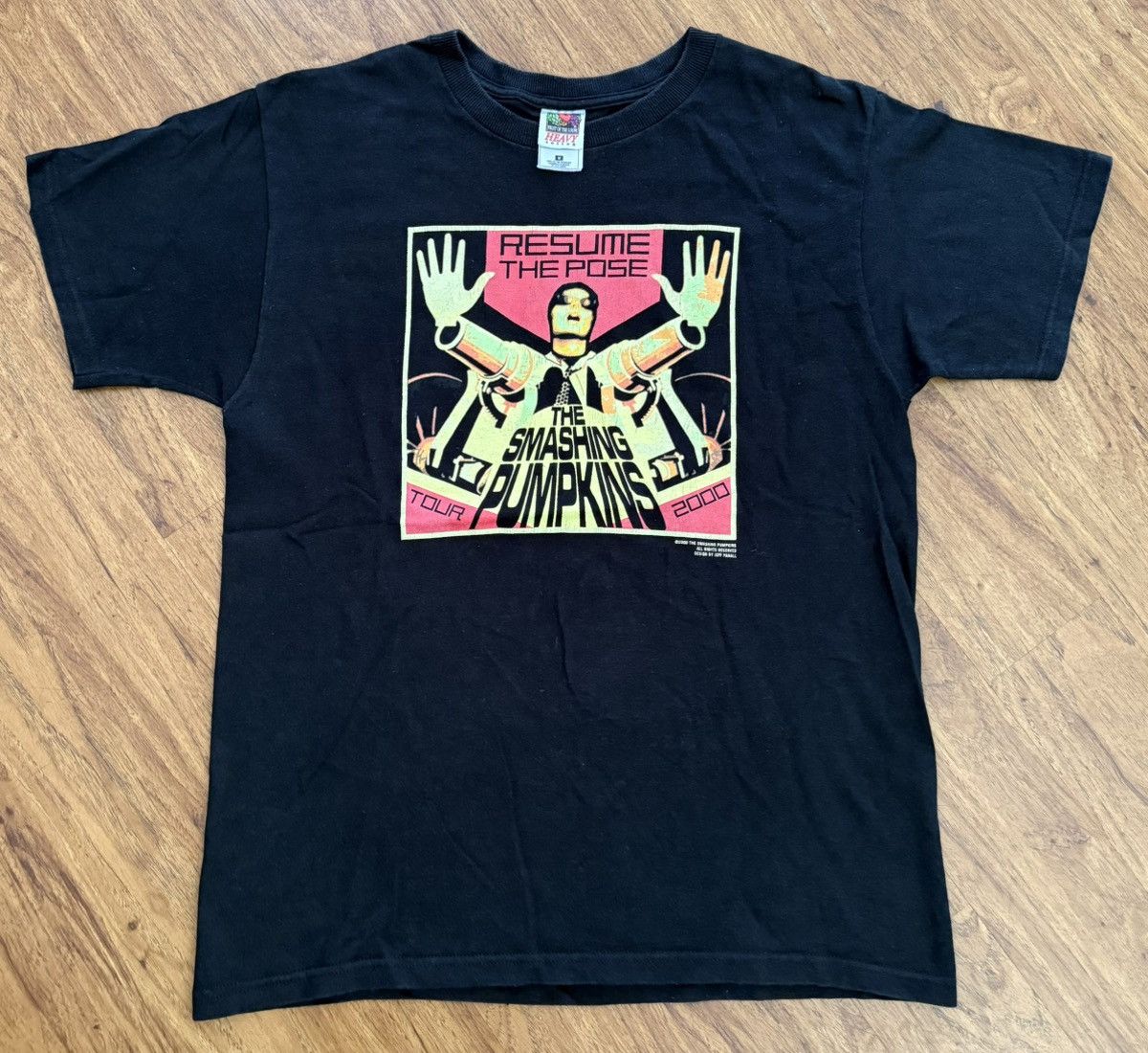 Fruit Of The Loom Vintage Smashing Pumpkins T Shirt 2000 Resume The Posse Tour Size US M / EU 48-50 / 2 - 1 Thumbnail