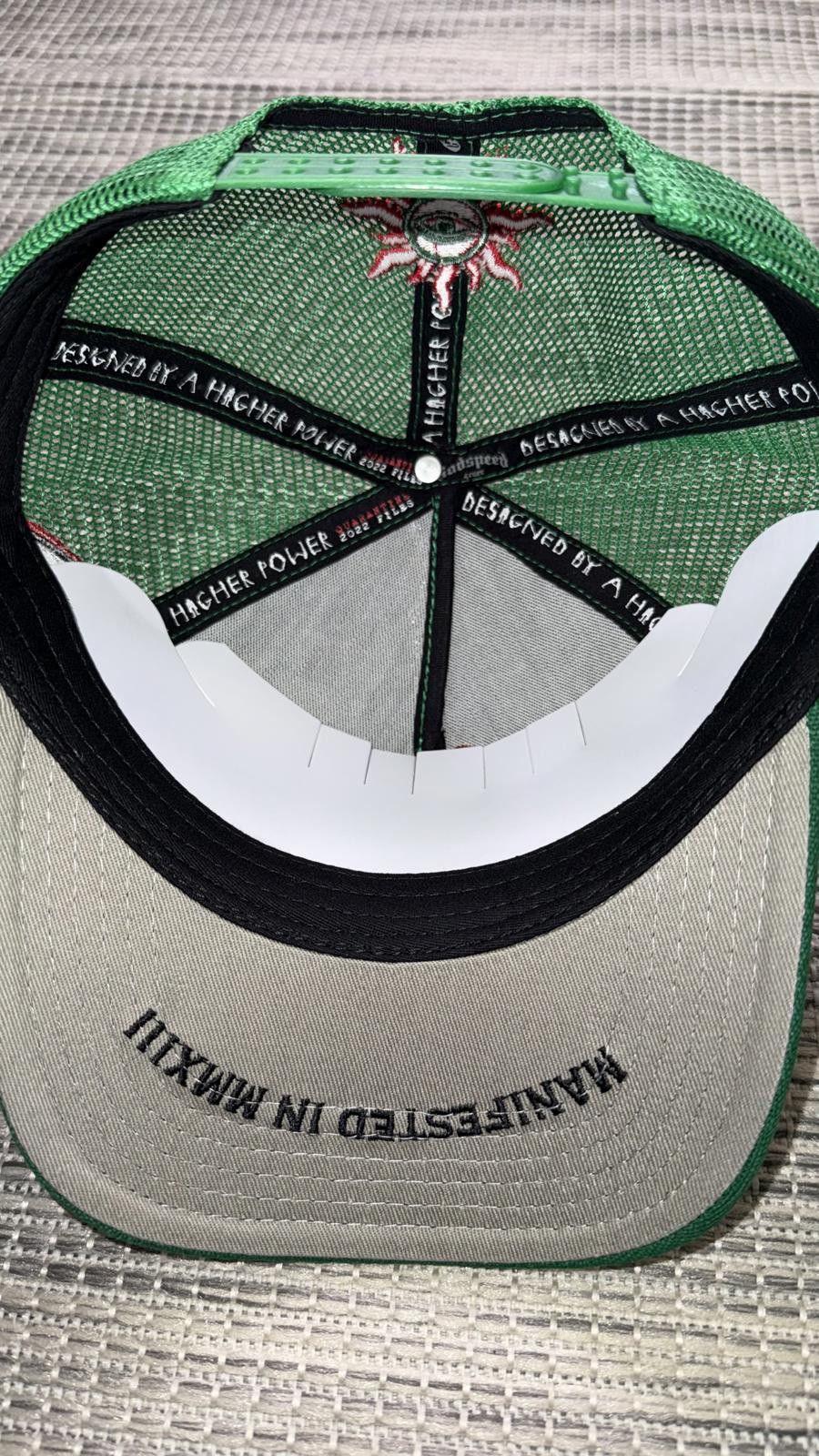 Godspeed Godspeed Green/Yellow/Red Forever Trucker Hat Size ONE SIZE - 3 Thumbnail