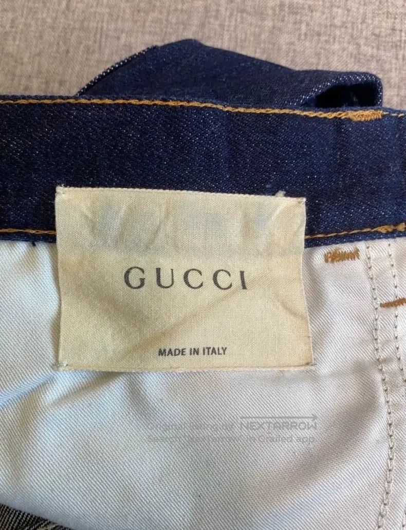 Gucci Gucci Straight jeans with retro logo Size US 30 / EU 46 - 7 Thumbnail