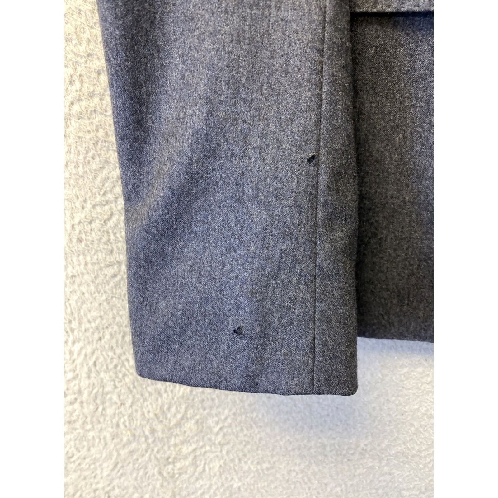 Vintage J Hilburn Suit Men’s 42R Dusty Blue 2 Piece Wool Vitale Barberis Canonico /0732 Pants 36x33 Mens Regular Formal Size 42R - 5 Thumbnail