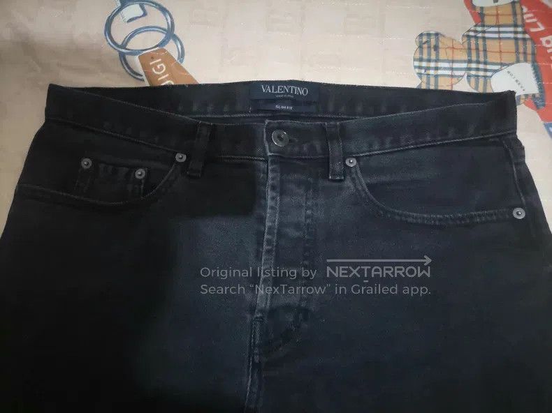 Valentino Valentino Men's black jeans Size US 31 - 6 Thumbnail