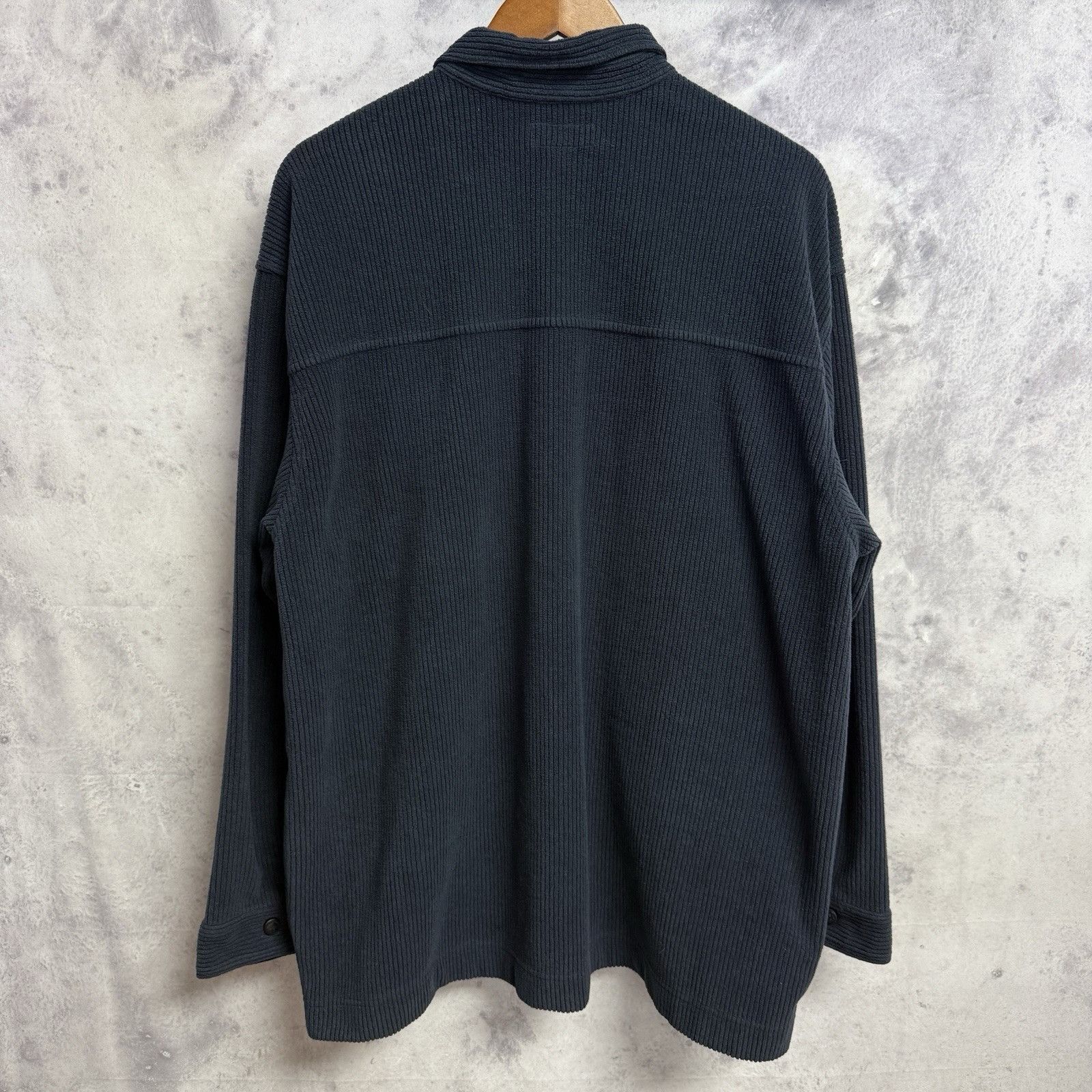 Structure Vintage Structure Shacket Mens XL Blue Y2K 90s Skate Shirt Size US XL / EU 56 / 4 - 2 Thumbnail
