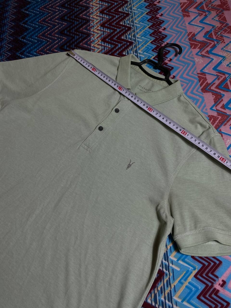Allsaints × Vintage Allsaints Designer Luxury Polo Shirt Size US XXL / EU 58 / 5 - 11 Thumbnail