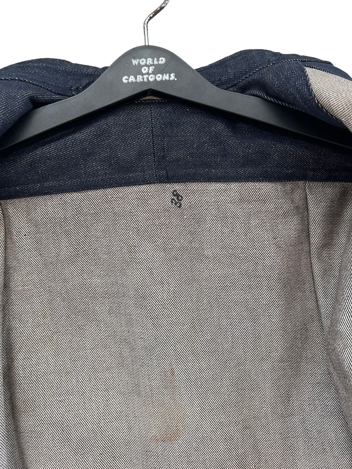 Vintage Vintage YOSHISEI Sports Wear "Colosseum" Hybrid Denim Jacket Size US M / EU 48-50 / 2 - 23 Thumbnail