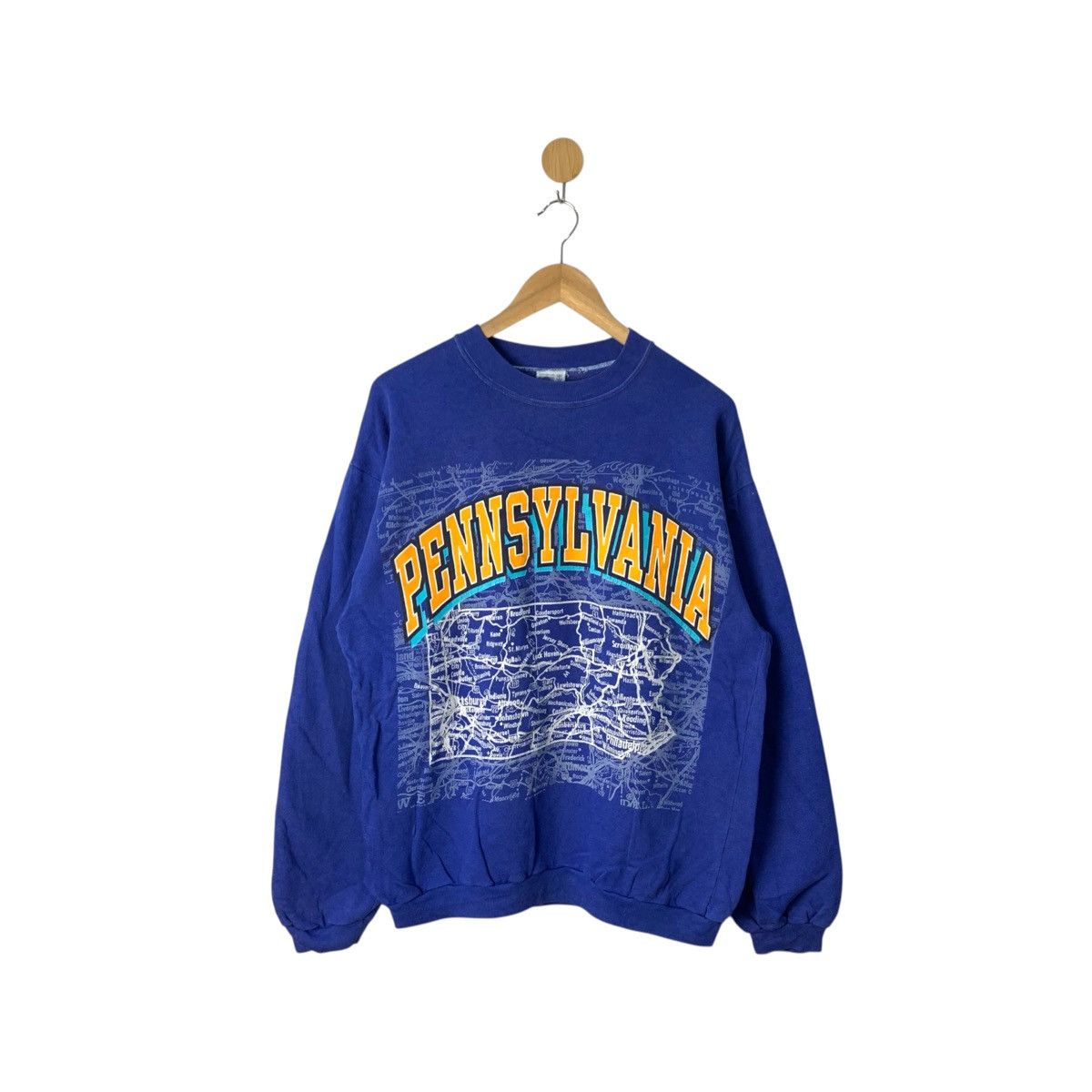 Vintage Perfectly Vintage Pennsylvania Sweatshirt Size US L / EU 52-54 / 3 - 1 Thumbnail