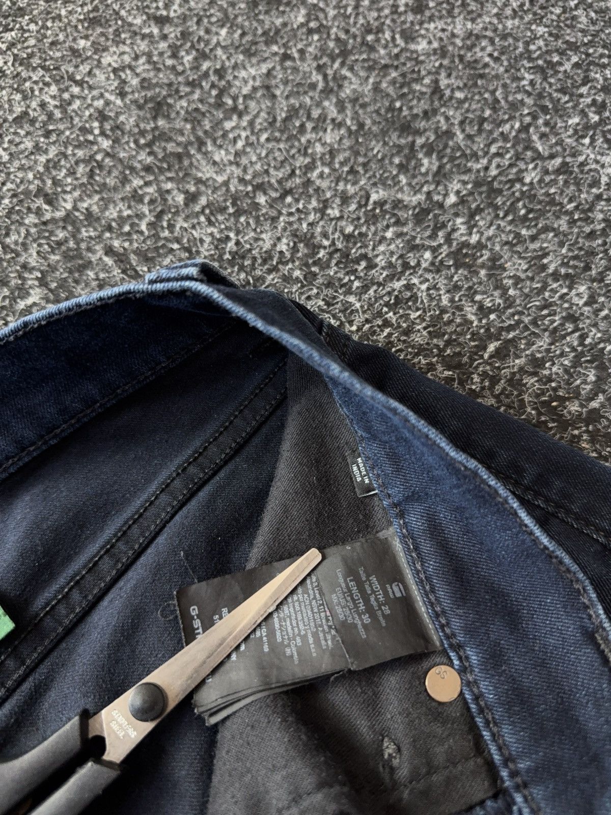 G-Star 00s Y2K G Star Revend Skinny Denim Jeans Dark Wash W28 Size US 28 / EU 44 - 11 Thumbnail