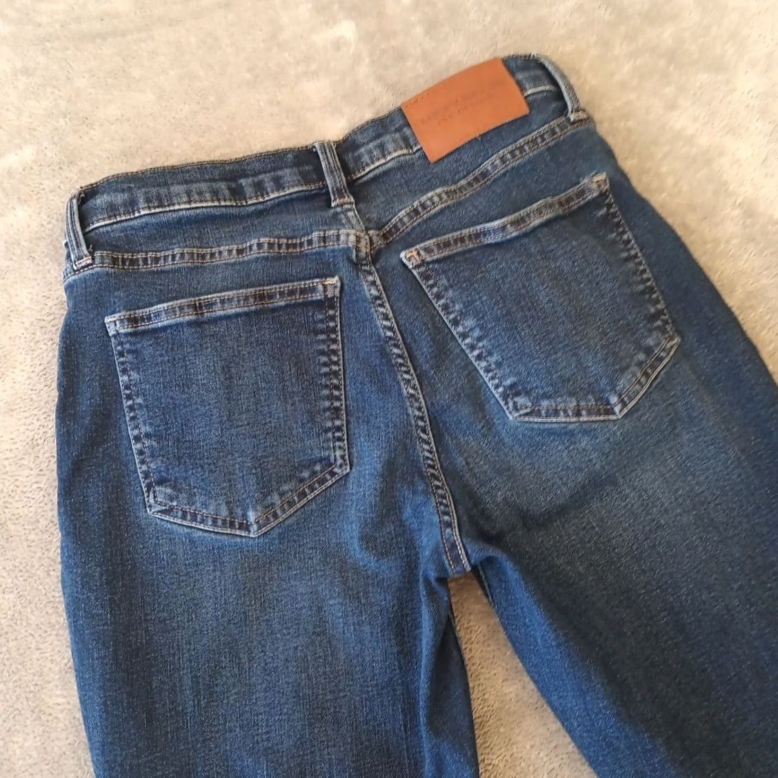 Lucky Brand Lucky Brand Skinny Ava Jeans - Womens Size 6/28 Blue Dark Wash 26x26 Mid Rise - Vintage - No Size 28" / US 6 / IT 42 - 7 Thumbnail