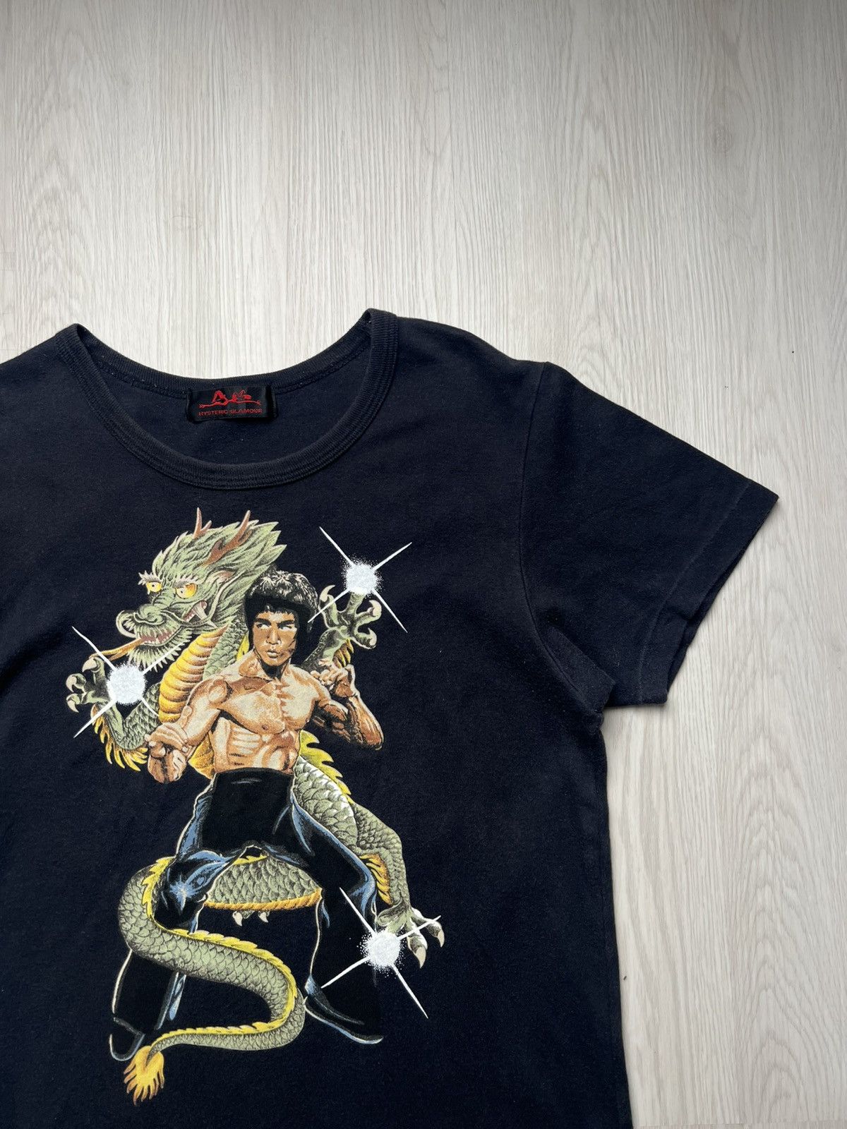 Hysteric Glamour 90s Hysteric Glamour Bruce Lee Dragon Tshirt Size US S / EU 44-46 / 1 - 3 Thumbnail