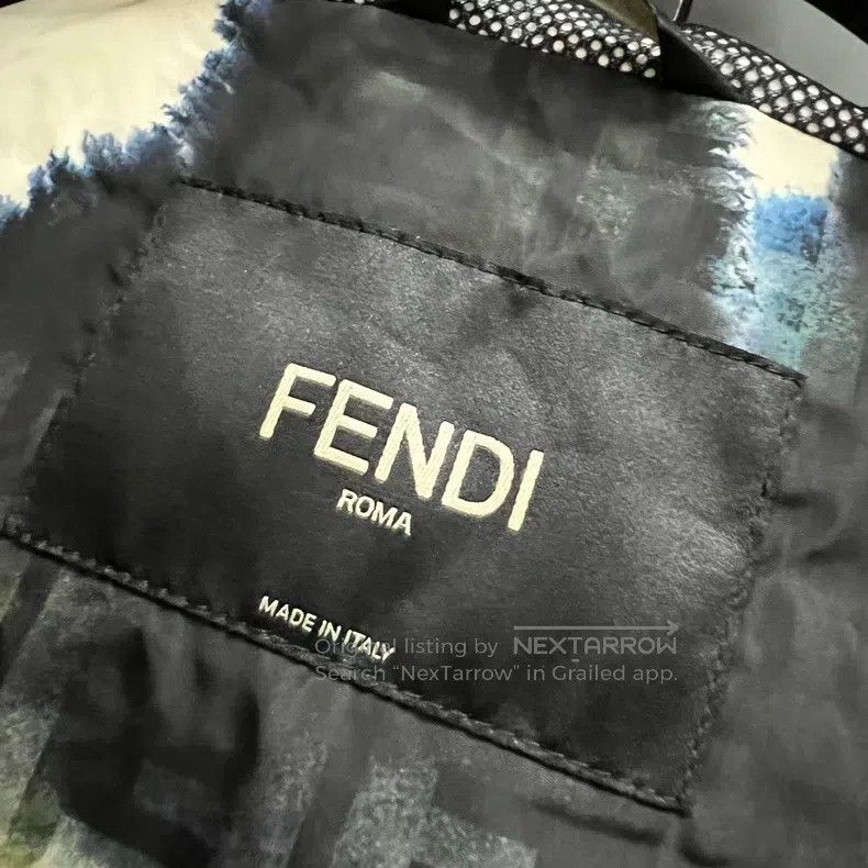 Fendi Fendi Tie-Dye Monogram Hooded Jacket Size US M / EU 48-50 / 2 - 3 Thumbnail