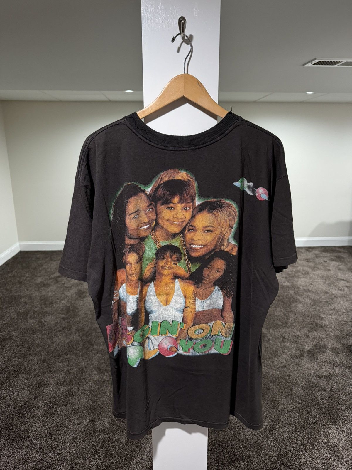 Vintage Vintage TLC “Diggin’ On You” 90’s Single Stitch Rap Tee Size US XXL / EU 58 / 5 - 3 Thumbnail
