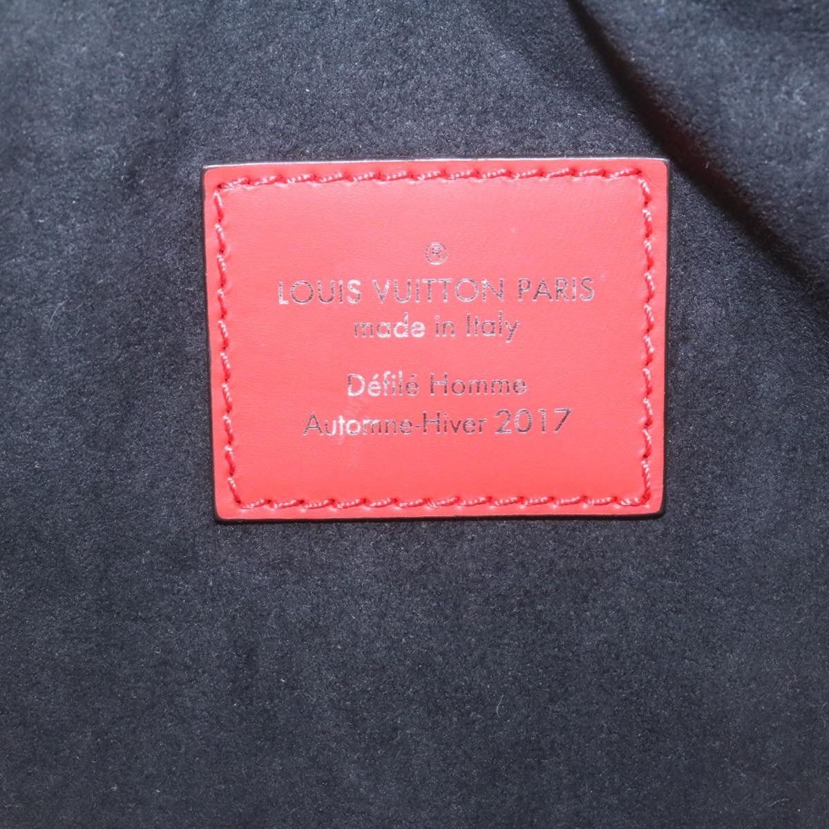 Louis Vuitton LOUIS VUITTON X Supreme Epi Bum Bag Body Bag Red M53418 Size ONE SIZE - 15 Thumbnail