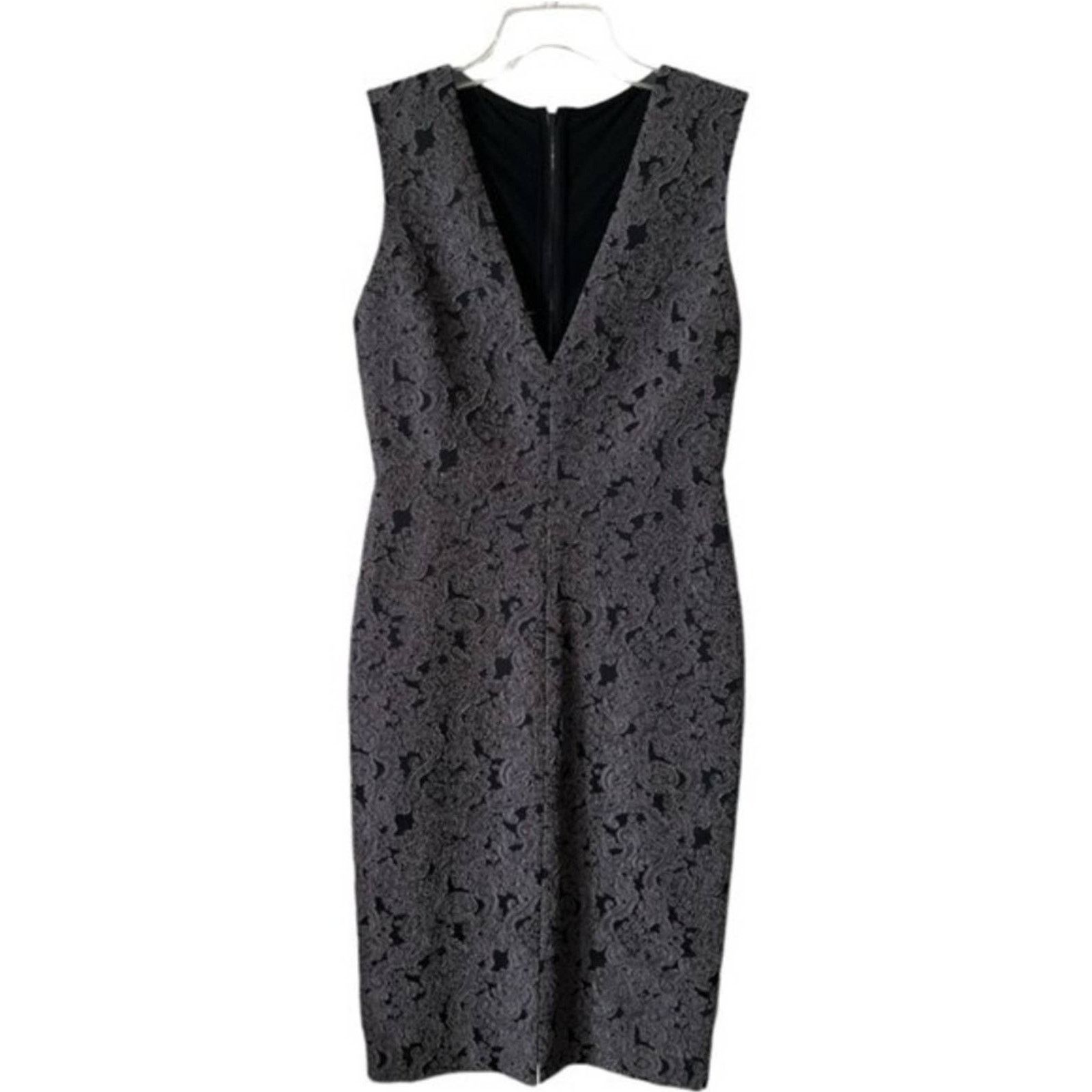 Alice + Olivia ALICE + OLIVIA Lace Pattern Knee-Length Dress, XS Size XS / US 0-2 / IT 36-38 - 3 Thumbnail