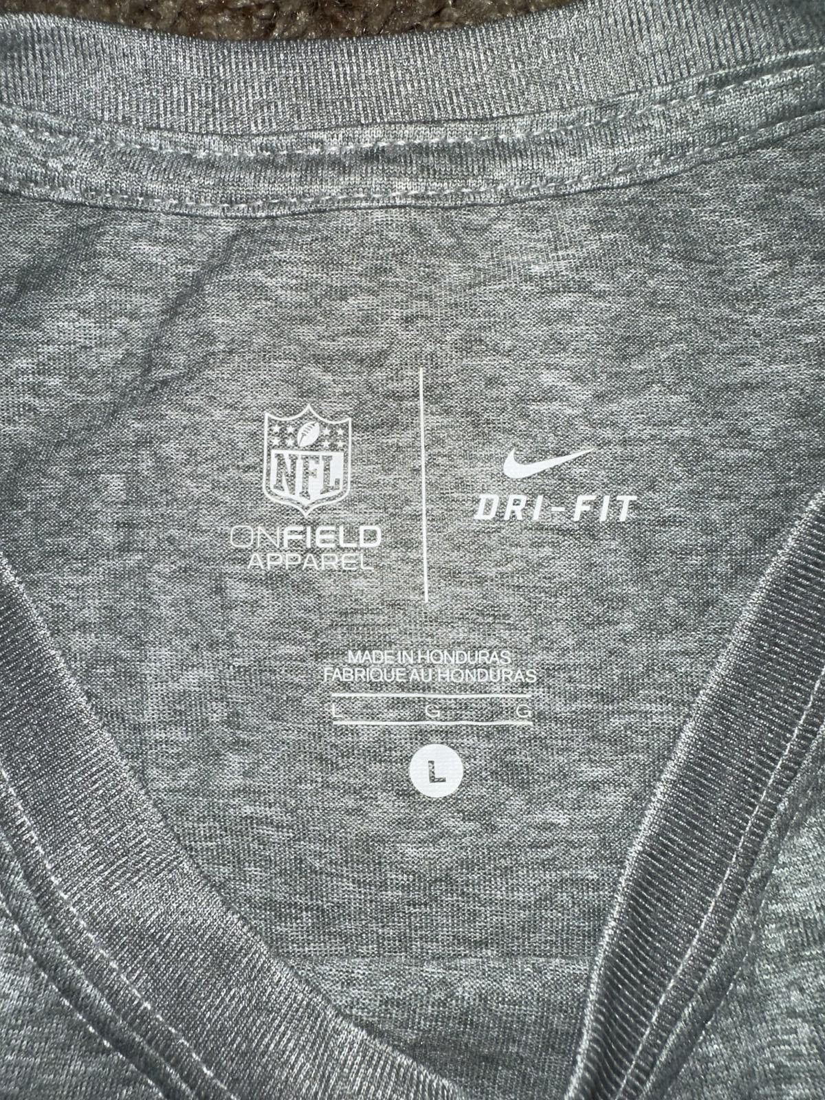 Nike Nike Men's NFL Jacksonville Jaguars Gray Sideline Legend Performance T-Shirt Size US L / EU 52-54 / 3 - 3 Thumbnail