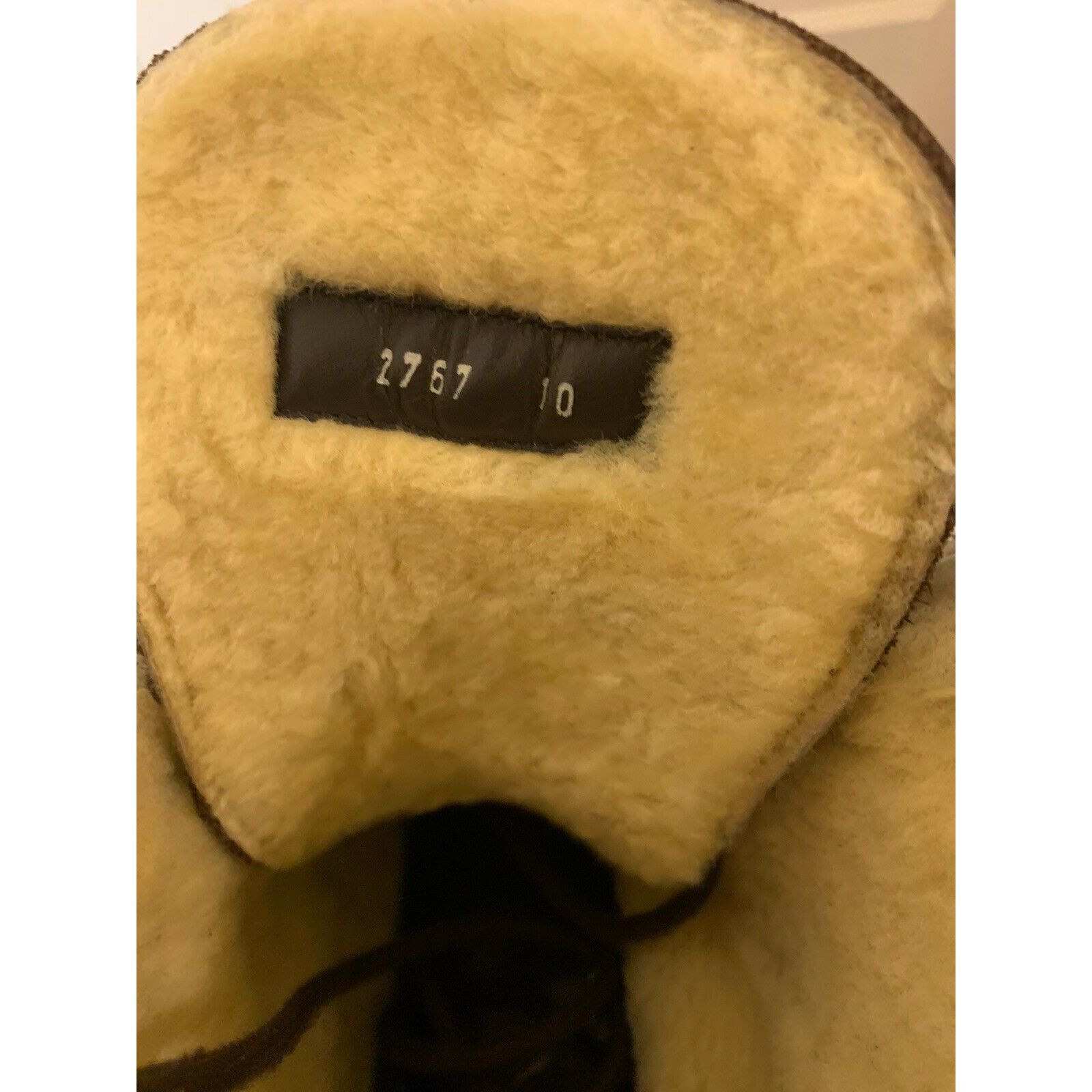 Ted Baker Boots ITSHIDE Commando Sole Size 10 Brown
