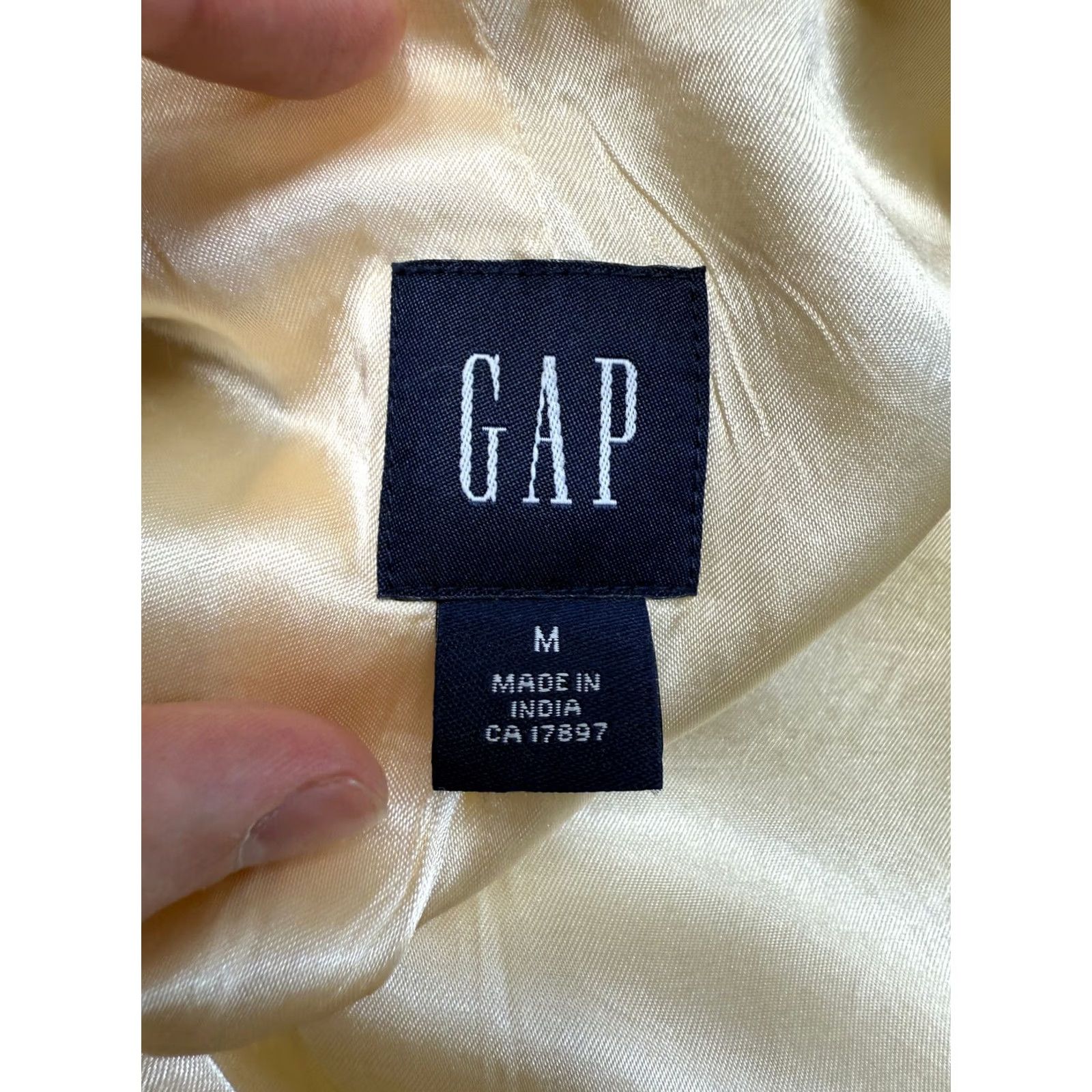 Gap GAP Beige embroidery coat flowers pattern womens size M Coat Womens M Beige Flower Embroidery Pattern Trench Coat Size M / US 6-8 / IT 42-44 - 6 Thumbnail