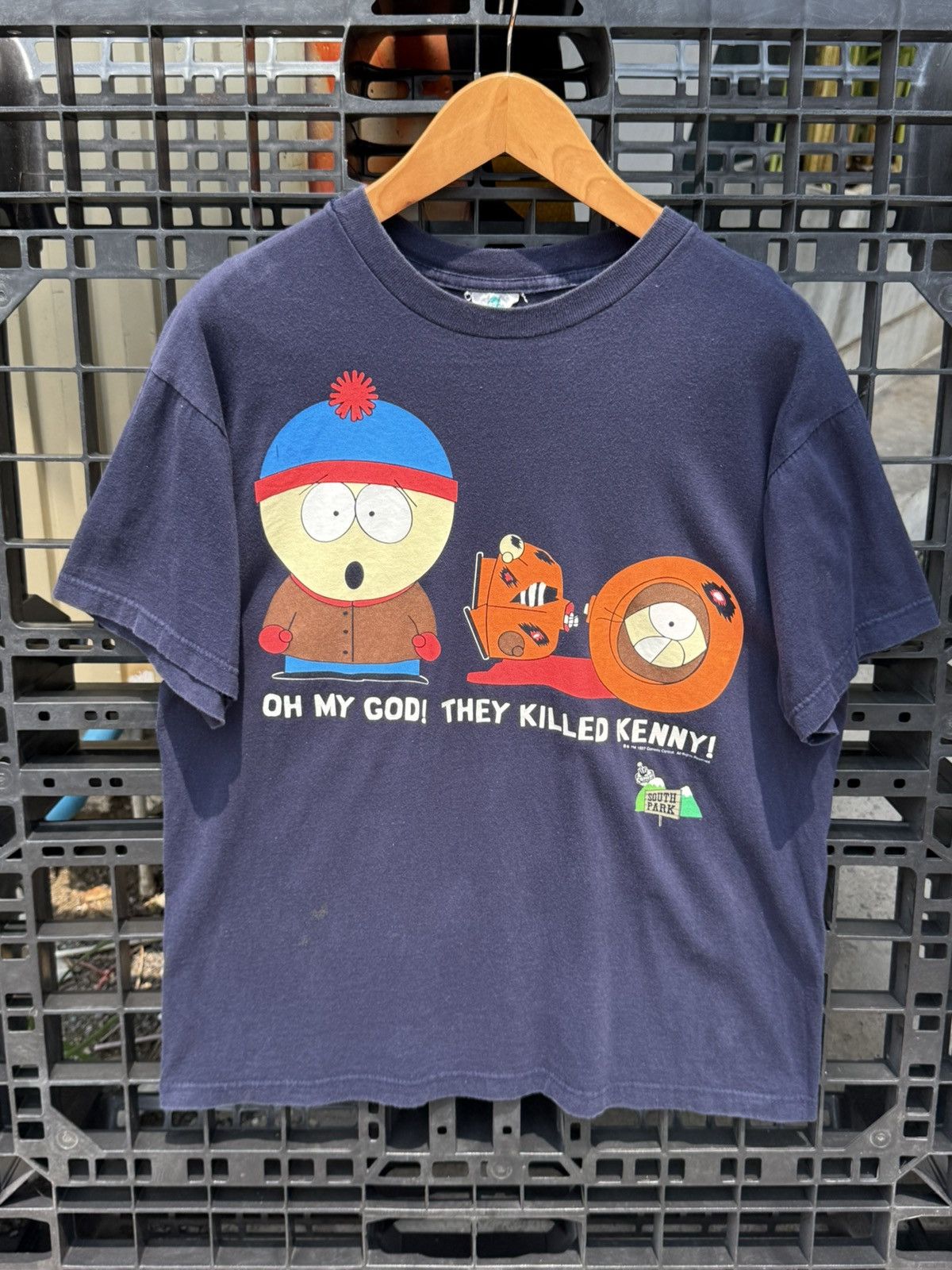Vintage 💥Vintage South Park Oh my god they killed kenny 1997 T-shirt Size US L / EU 52-54 / 3 - 1 Thumbnail
