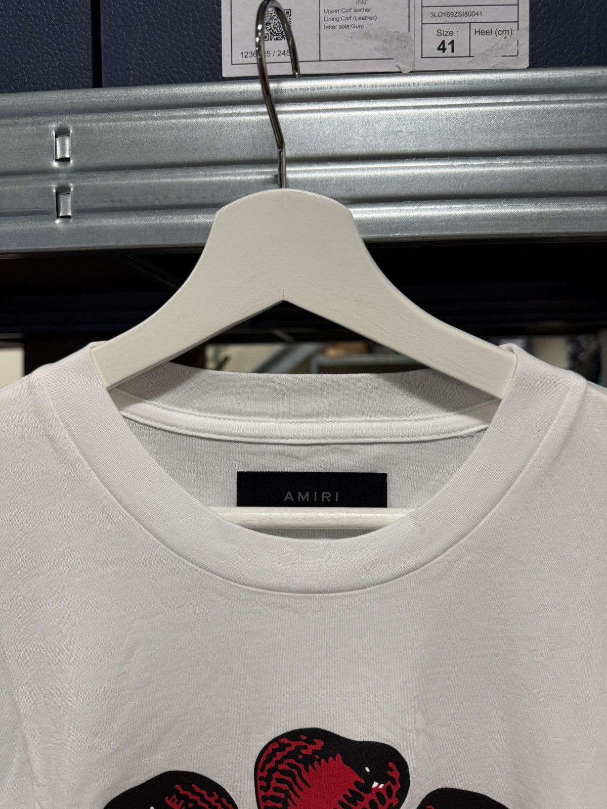 Amiri Amiri Snake Logo T-Shirt NEW 600$ Size US L / EU 52-54 / 3 - 3 Thumbnail