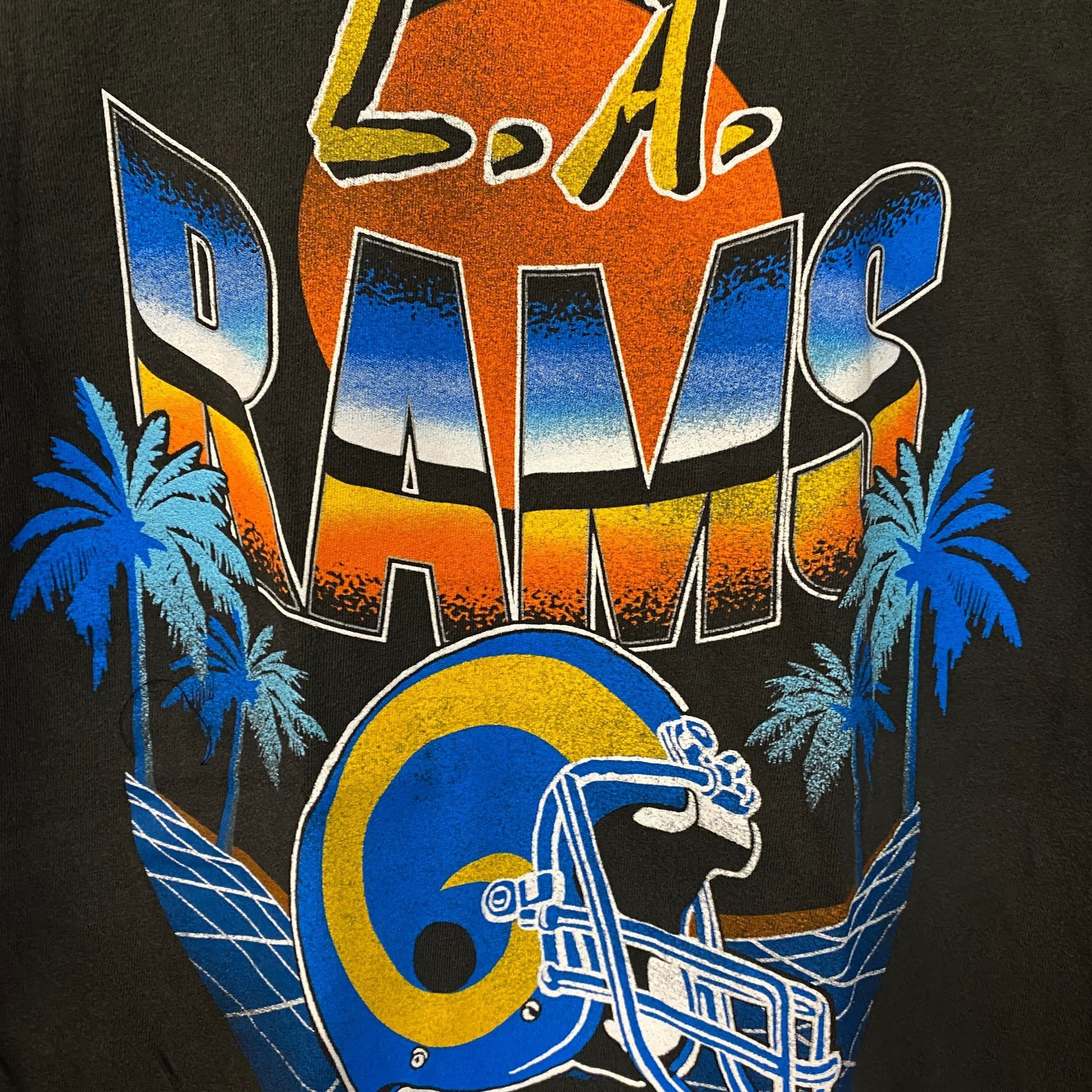 Junk Food Junk Food Clothing Los Angeles Rams Sunset Vintage Style Tee Size US S / EU 44-46 / 1 - 2 Thumbnail
