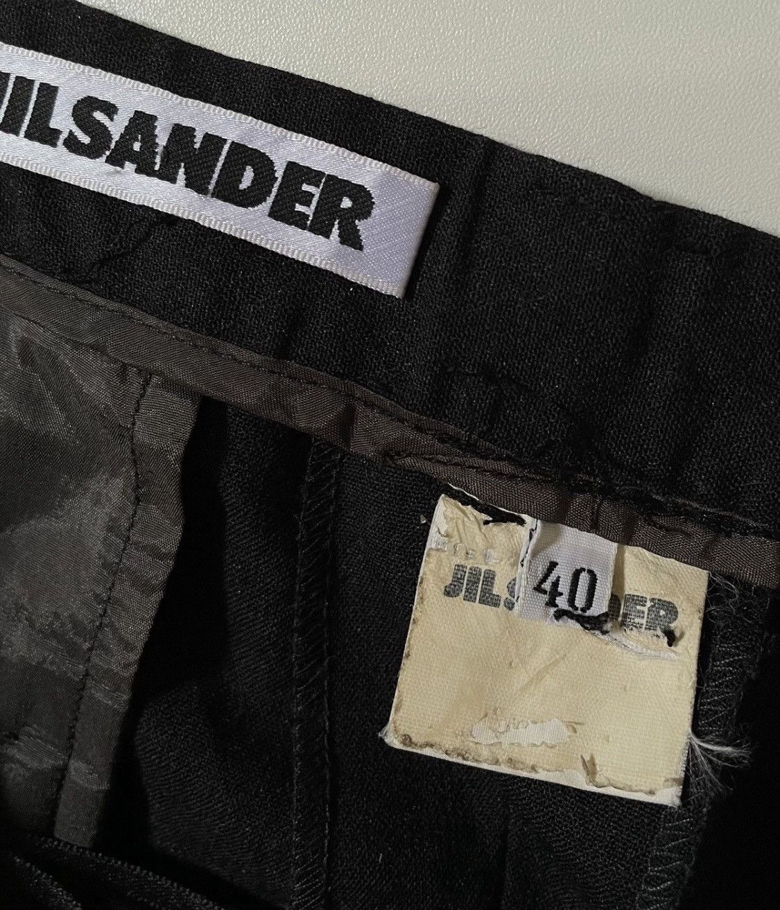 Jil Sander Vintage jil sander wool blend pleated straight trousers Size US 30 / EU 46 - 2 Thumbnail