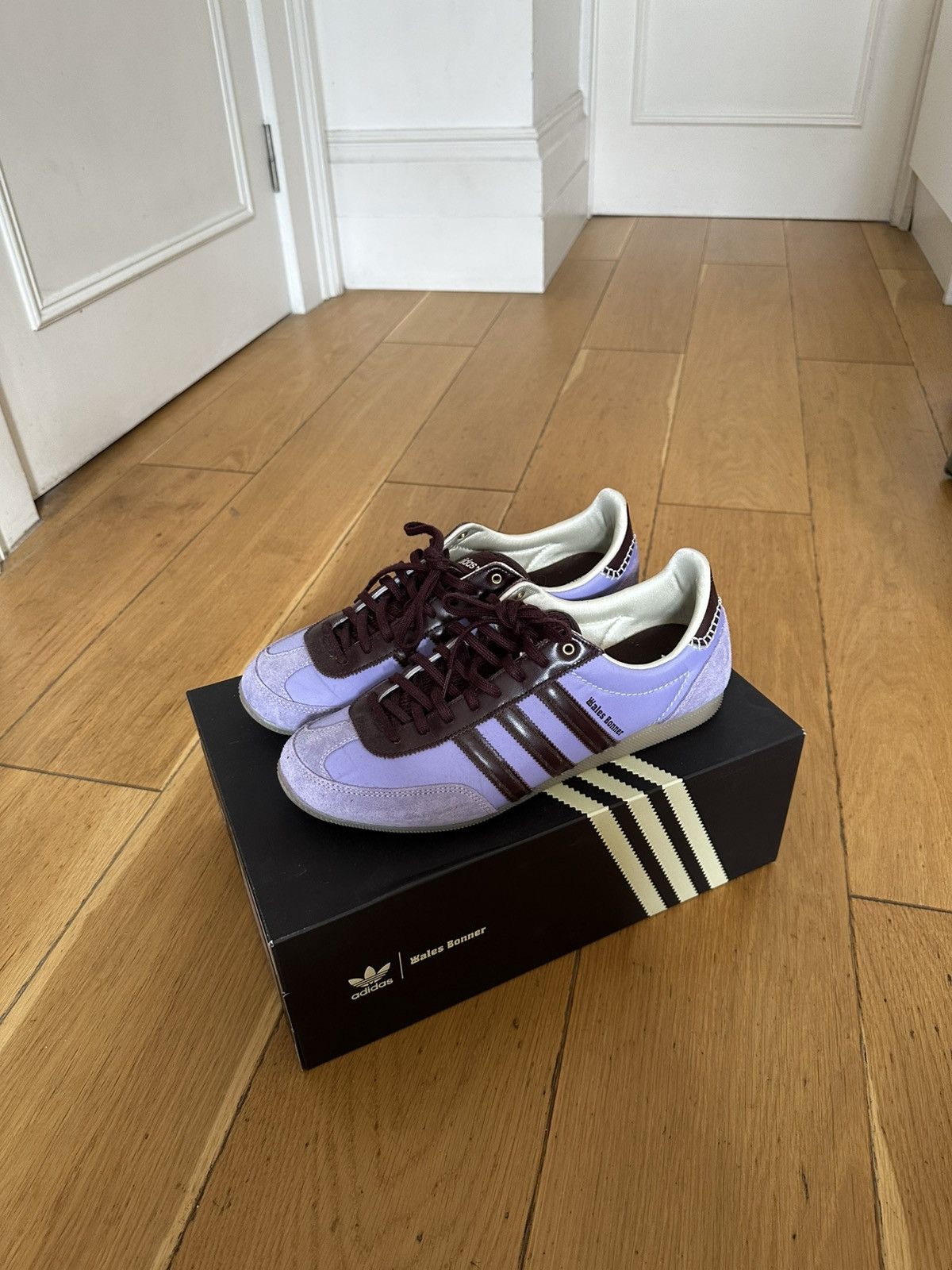 Wales Bonner Adidas × Wales Bonner Purple Japan Trainers Size US 11.5 / EU 44-45 - 1 Thumbnail