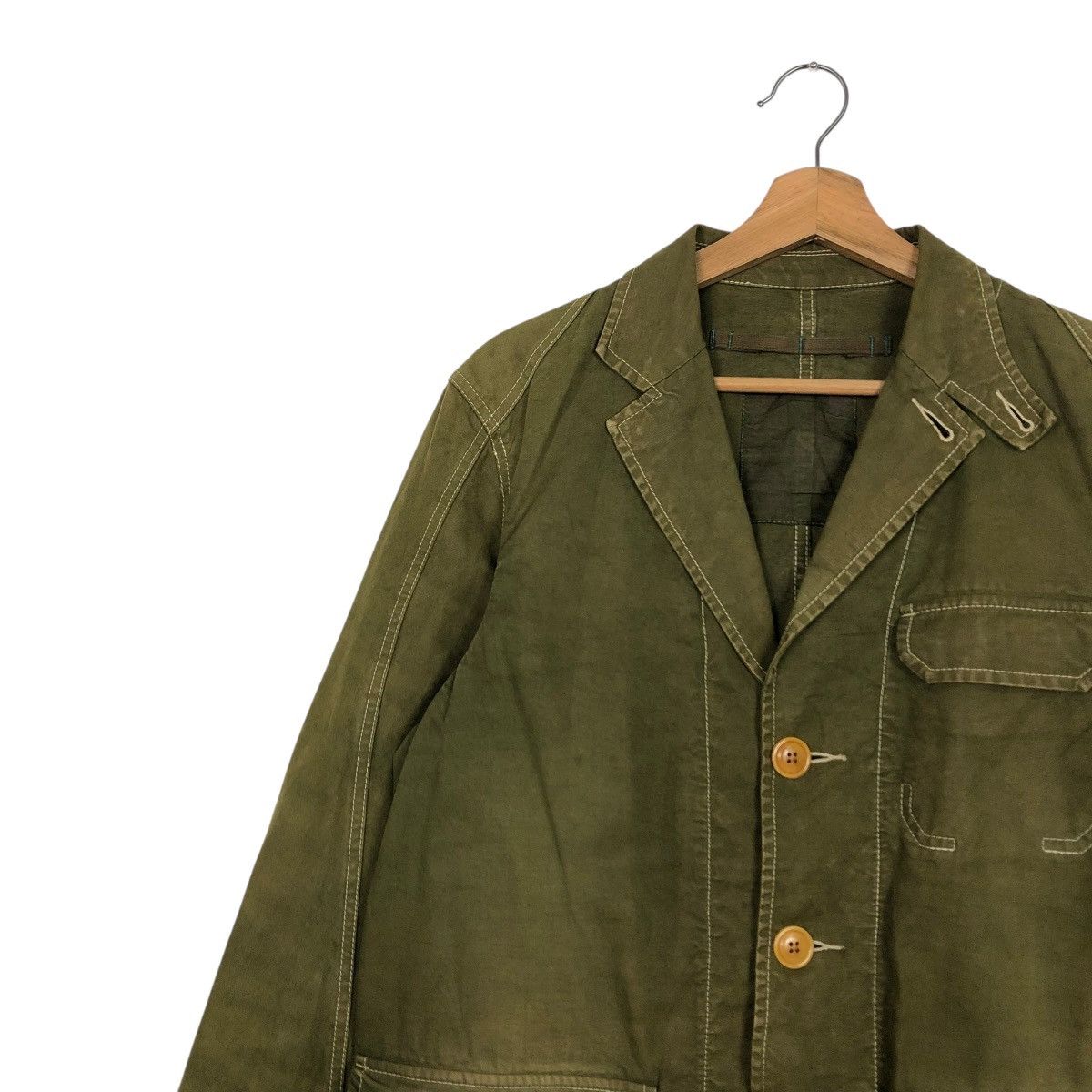 Japanese Brand 🔥VINTAGE CHORE WORK JACKET MILITARY DESIGN ISSEY MIYAKE Size US M / EU 48-50 / 2 - 9 Thumbnail