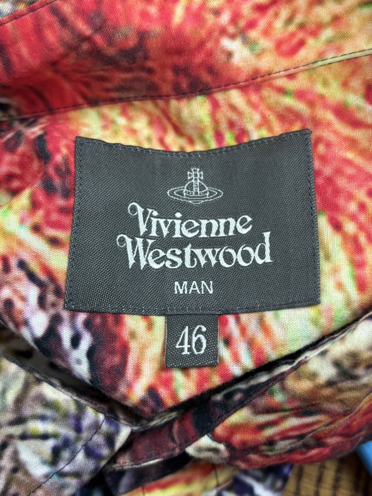 Vivienne Westwood Vivienne Westwood Man Fishing Net Allover Print Shirt 46 Size US S / EU 44-46 / 1 - 7 Thumbnail