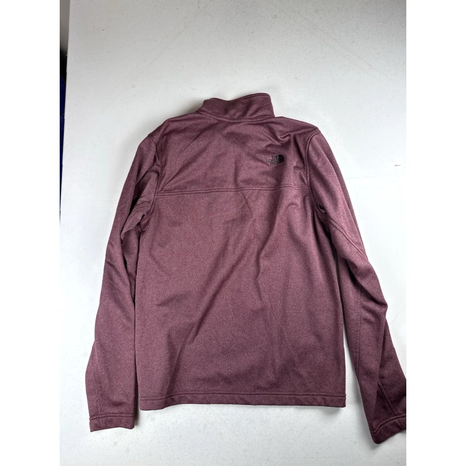 The North Face The North Face Men's Pullover Quarter-Zip Performance Fleece Burgundy Red 1/4 Zip Moisture Wicking Regular Size S Size US S / EU 44-46 / 1 - 6 Thumbnail