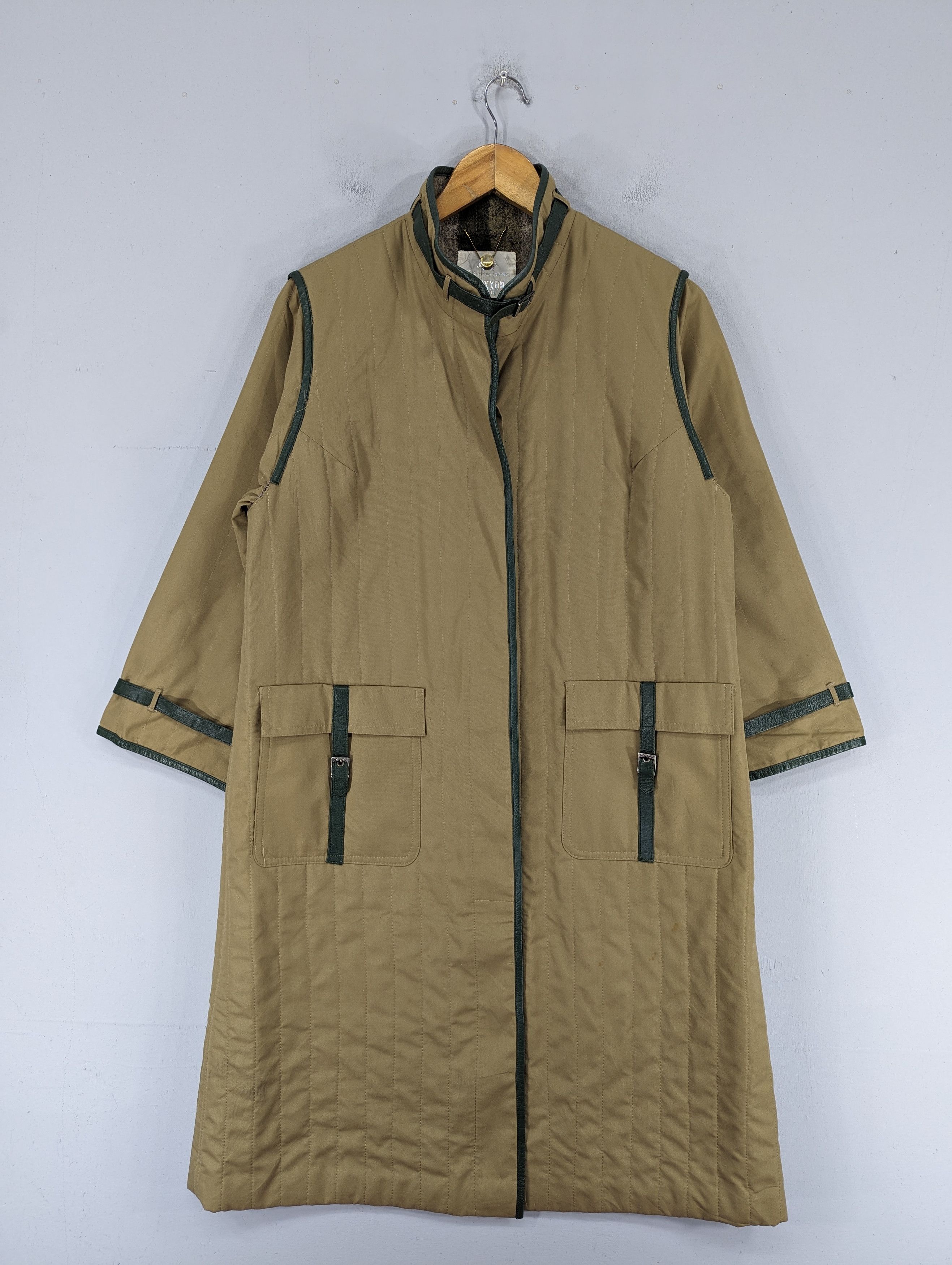 Designer × Japanese Brand × Vintage 🔥RARE🔥Japanese Brand Inner Fleece Long Jacket Size L / US 10 / IT 46 - 1 Thumbnail