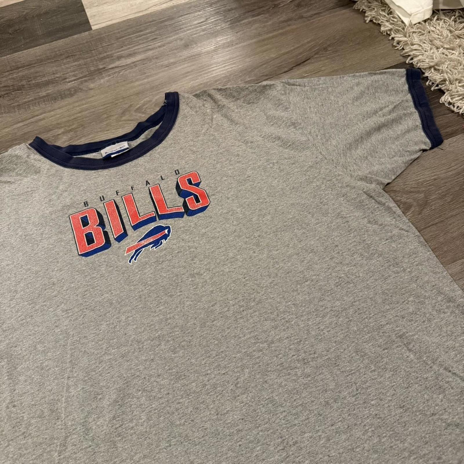 Reebok Vintage buffalo bills Reebok ringer shirt 00s XXL Size US XXL / EU 58 / 5 - 1 Thumbnail