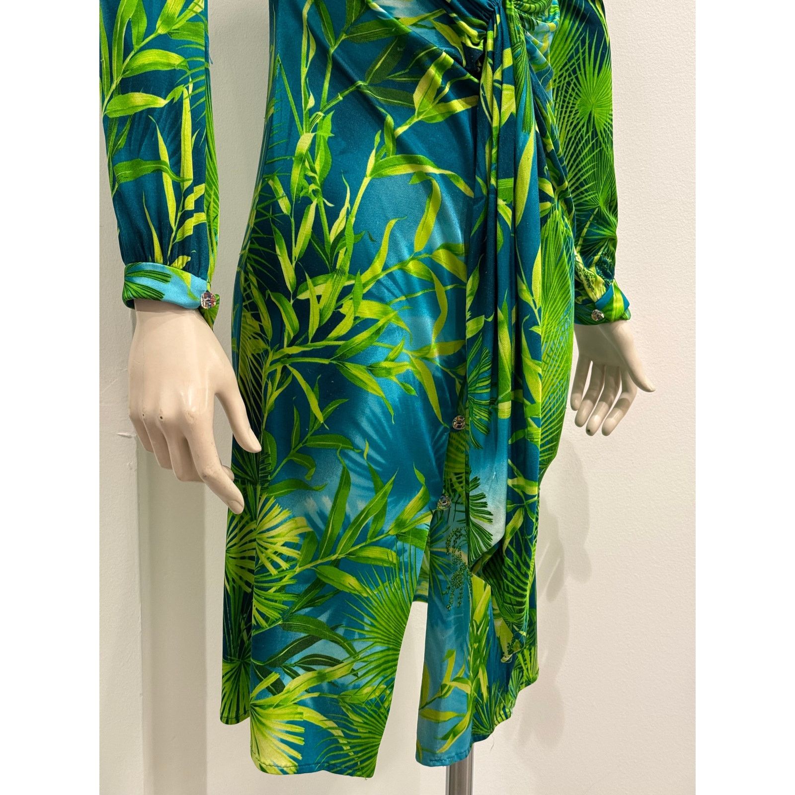 Versace S/S2000 Gianni Versace jungle midi dress Size S / US 4 / IT 40 - 8 Thumbnail
