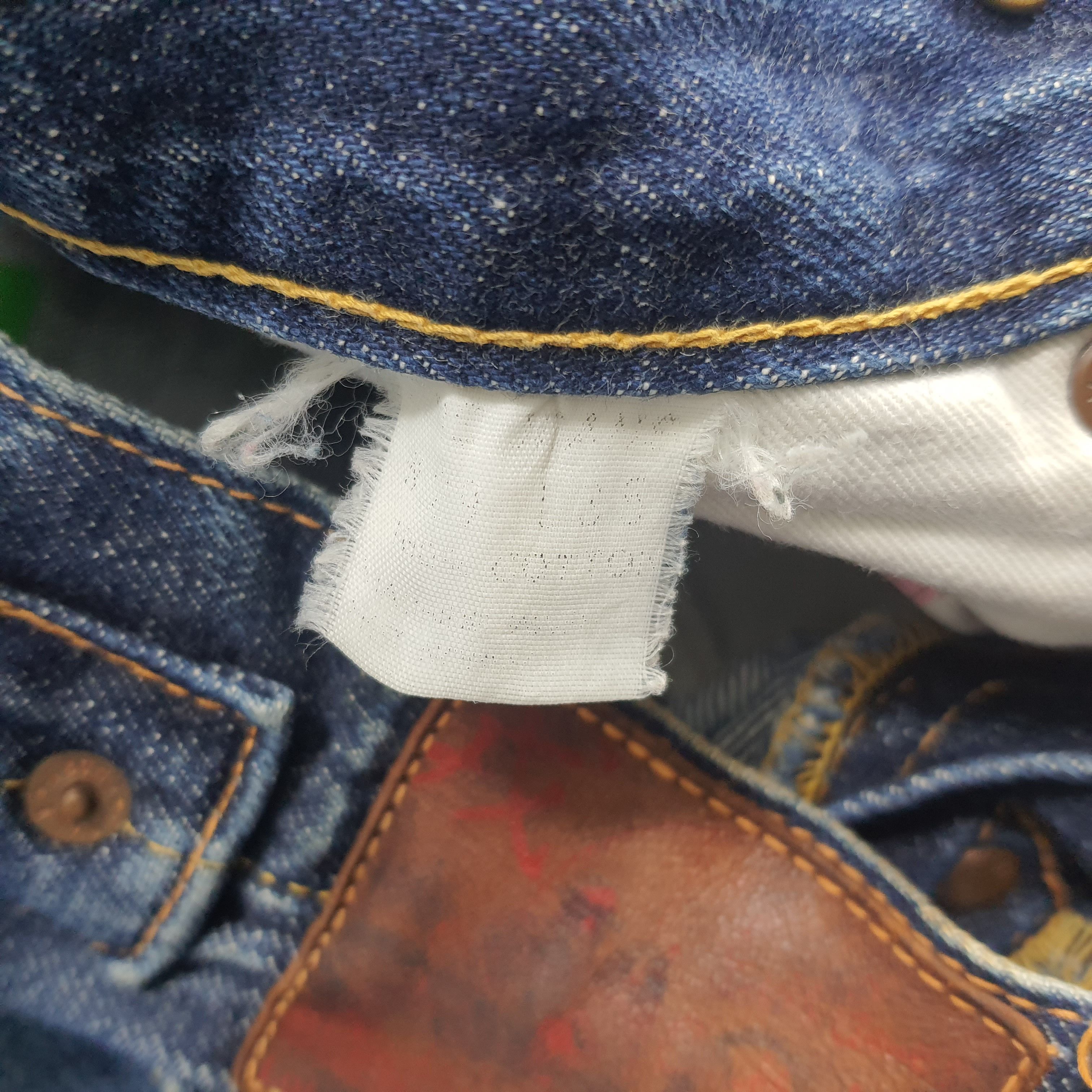 Evisu × Japanese Brand × Vintage Vintage Evisu Japanese Brand Custom Denim Jeans Size US 28 / EU 44 - 8 Thumbnail