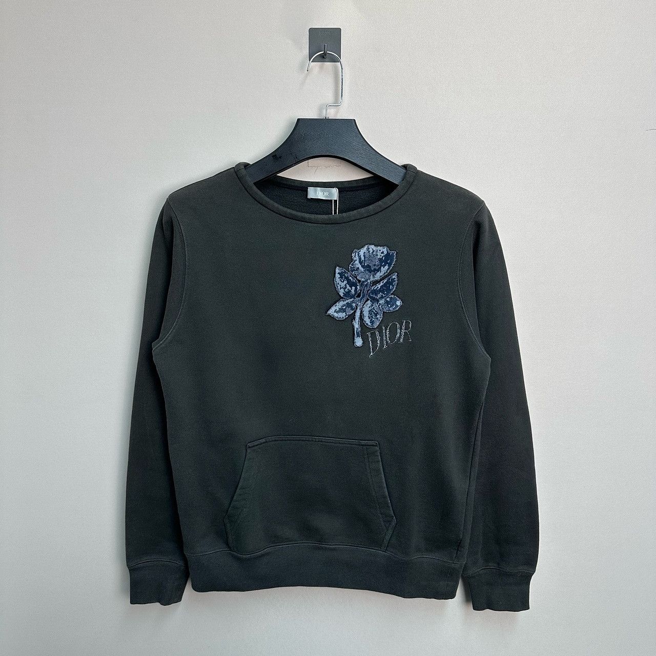 Dior Dior Floral Embroidery Sweatshirt Size XXS Size US XXS / EU 40 - 1 Thumbnail