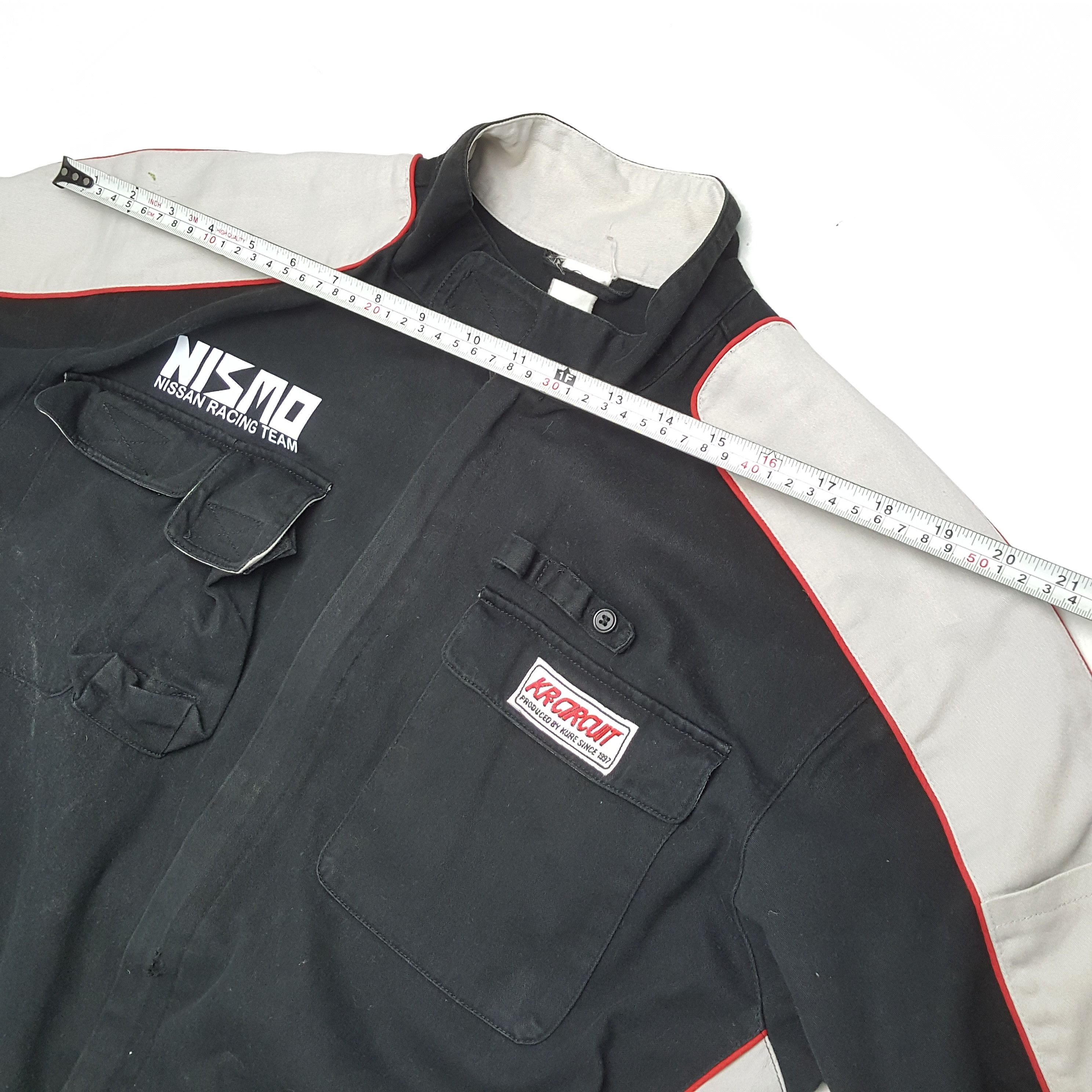 Japanese Brand × Vintage NISMO NISSAN RACING TEAM Workwear Custom Coverall Jacket Size US M / EU 48-50 / 2 - 9 Thumbnail