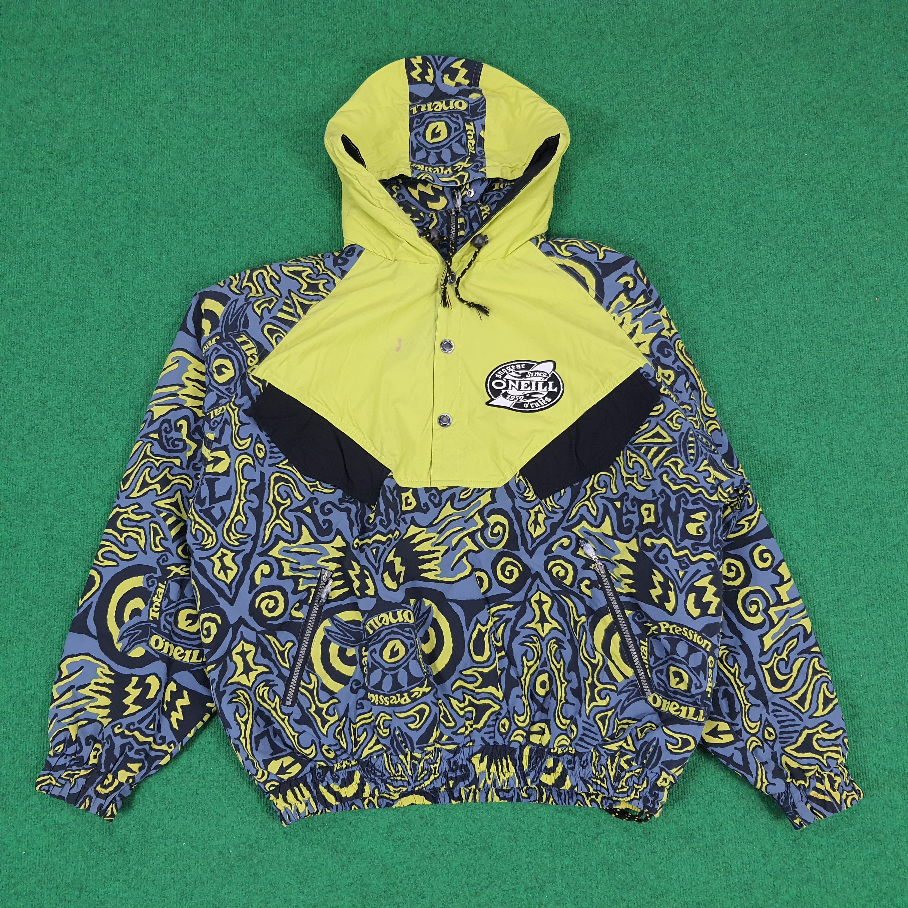 O'Neill Vintage O'neill X-Pression Half Zipper Jacket Size US XXL / EU 58 / 5 - 1 Thumbnail