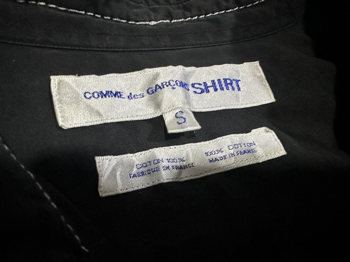 Comme des Garcons Black × Comme des Garcons Homme × Comme des Garcons SHIRT 🔥Archived Comme Des Garcons Shirt Mandarin Collar Ls Size US XL / EU 56 / 4 - 9 Thumbnail