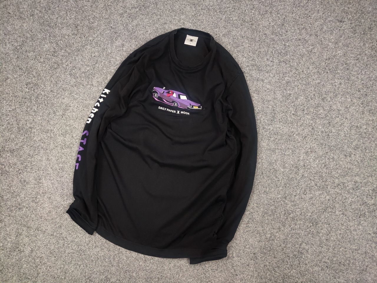Daily Paper Daily Paper x Mook Design Black Logo Long sleeve Sweatshirt Size US L / EU 52-54 / 3 - 3 Thumbnail