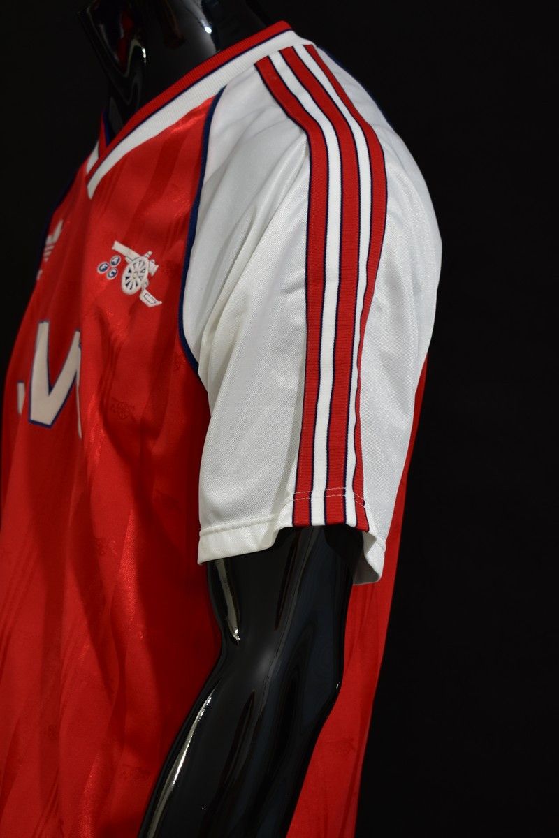 Adidas 1988-90 adidas Arsenal Home Shirt SIZE m Size US M / EU 48-50 / 2 - 3 Thumbnail