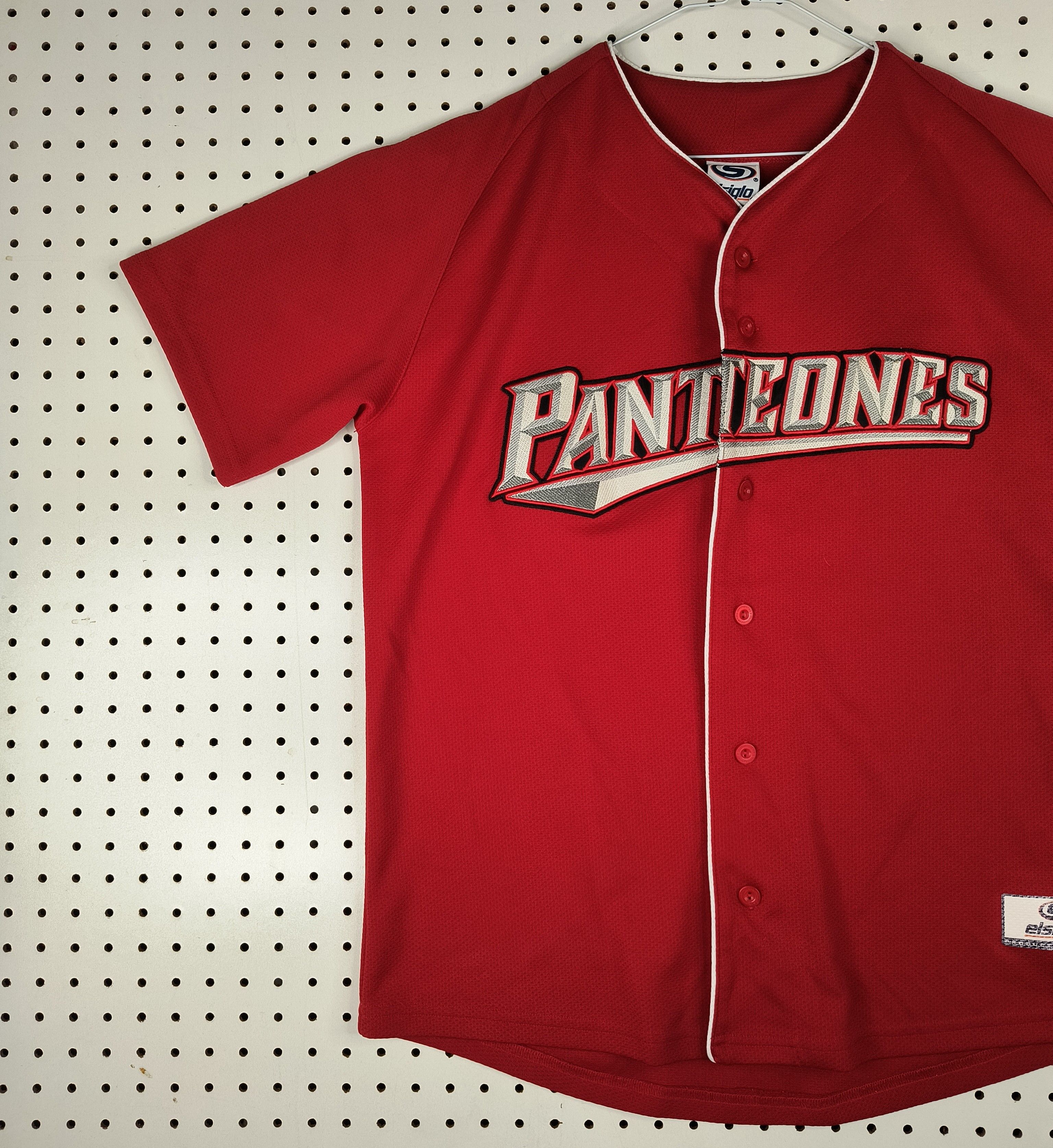 Vintage El Siglo Panteones baseball jersey Size US M / EU 48-50 / 2 - 4 Thumbnail