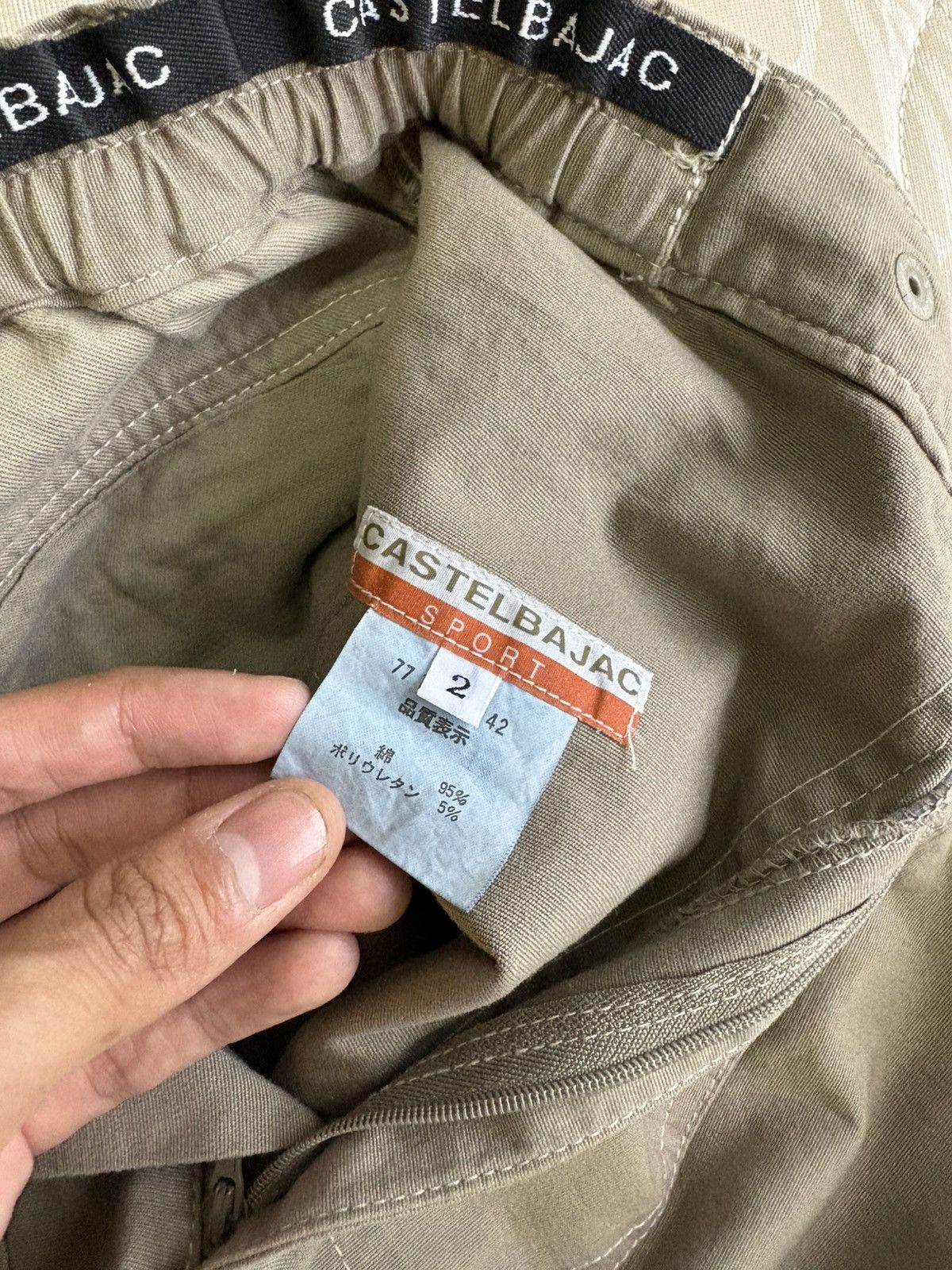 Jean Charles De Castelbajac × Vintage Vintage Castelbajac Sports Outdoor Fatigue Baker Pants Size US 28 / EU 44 - 6 Thumbnail