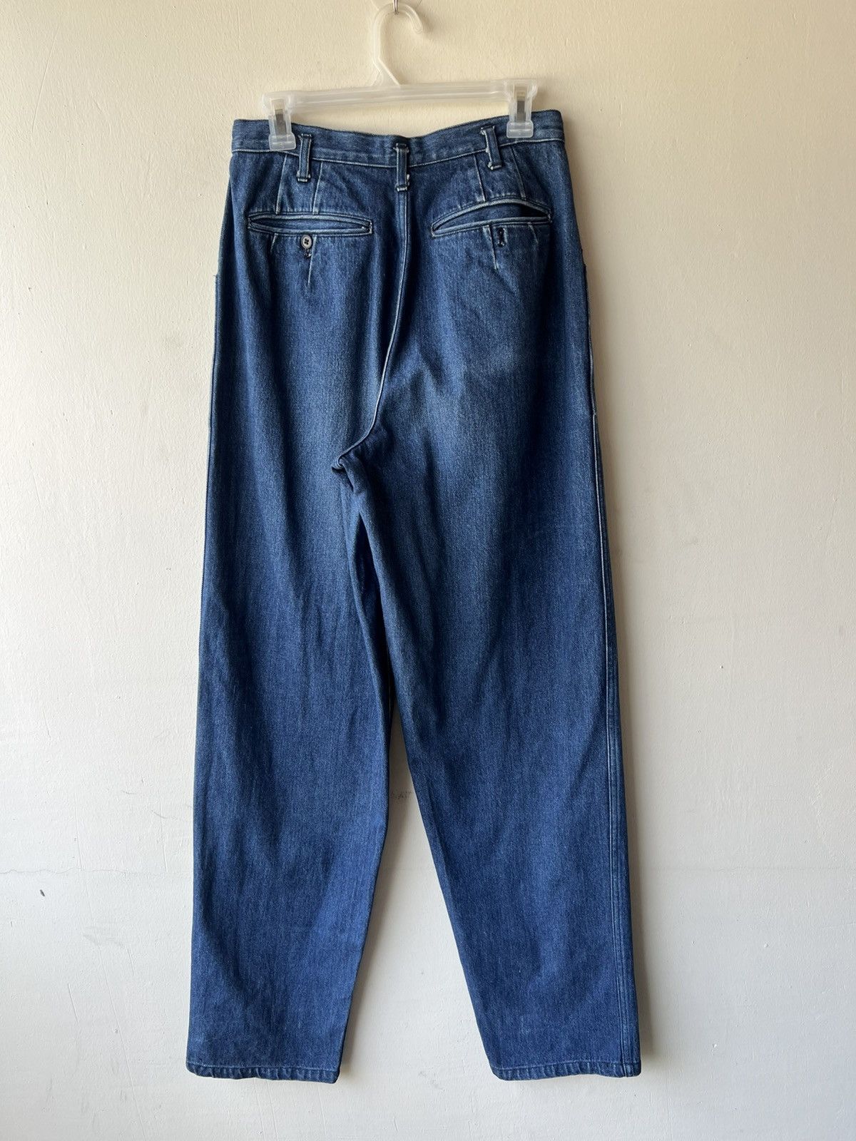 Yohji Yamamoto RARE! 80s Yohji Yamamoto Y’s For Men Fade Denim Baggy Jeans Size US 28 / EU 44 - 3 Thumbnail