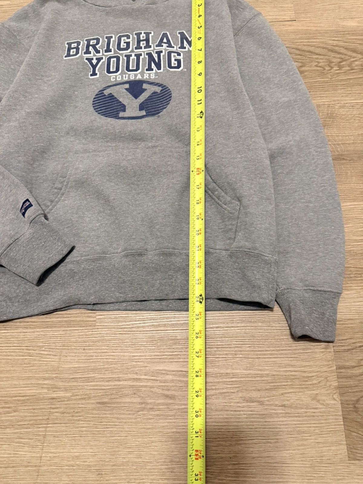 Jansport Heather grey Jansport BYU hoodie Size US S / EU 44-46 / 1 - 6 Thumbnail